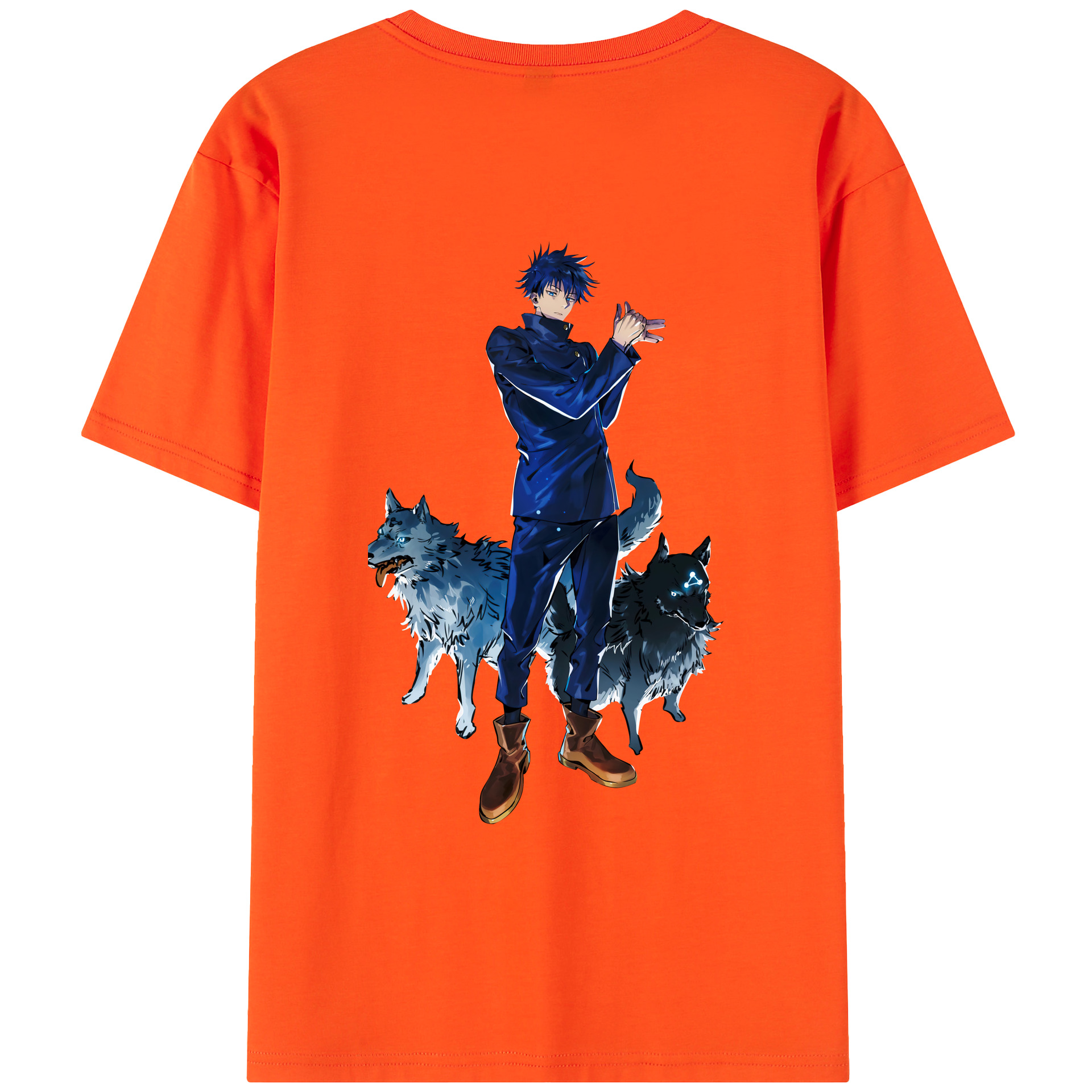 （画像用） 呪術廻戦 Jujutsu Kaisen 綿100％半袖Tシャツ（背面プリント）