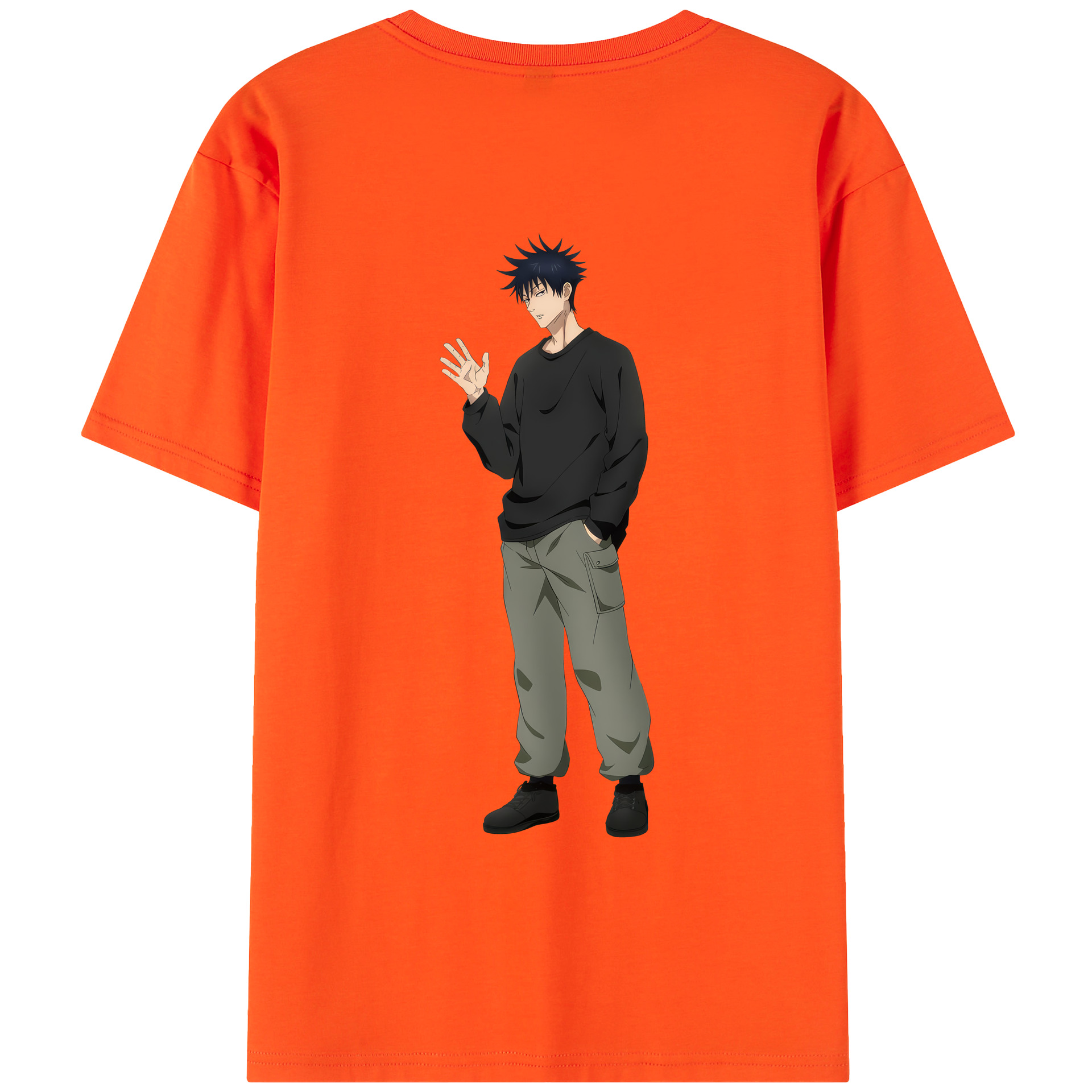 （画像用） 呪術廻戦 Jujutsu Kaisen 綿100％半袖Tシャツ（背面プリント）