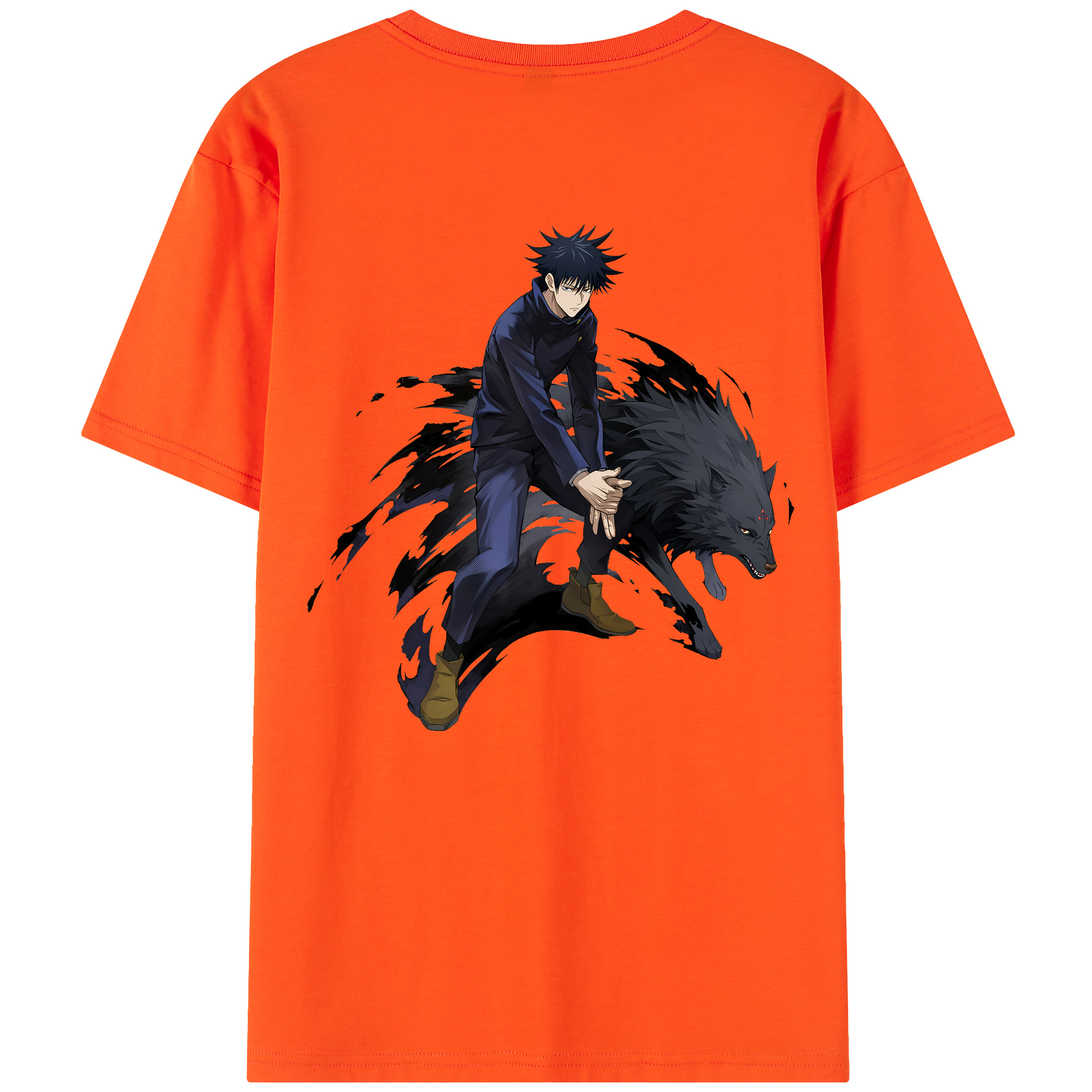 （画像用） 呪術廻戦 Jujutsu Kaisen 綿100％半袖Tシャツ（背面プリント）