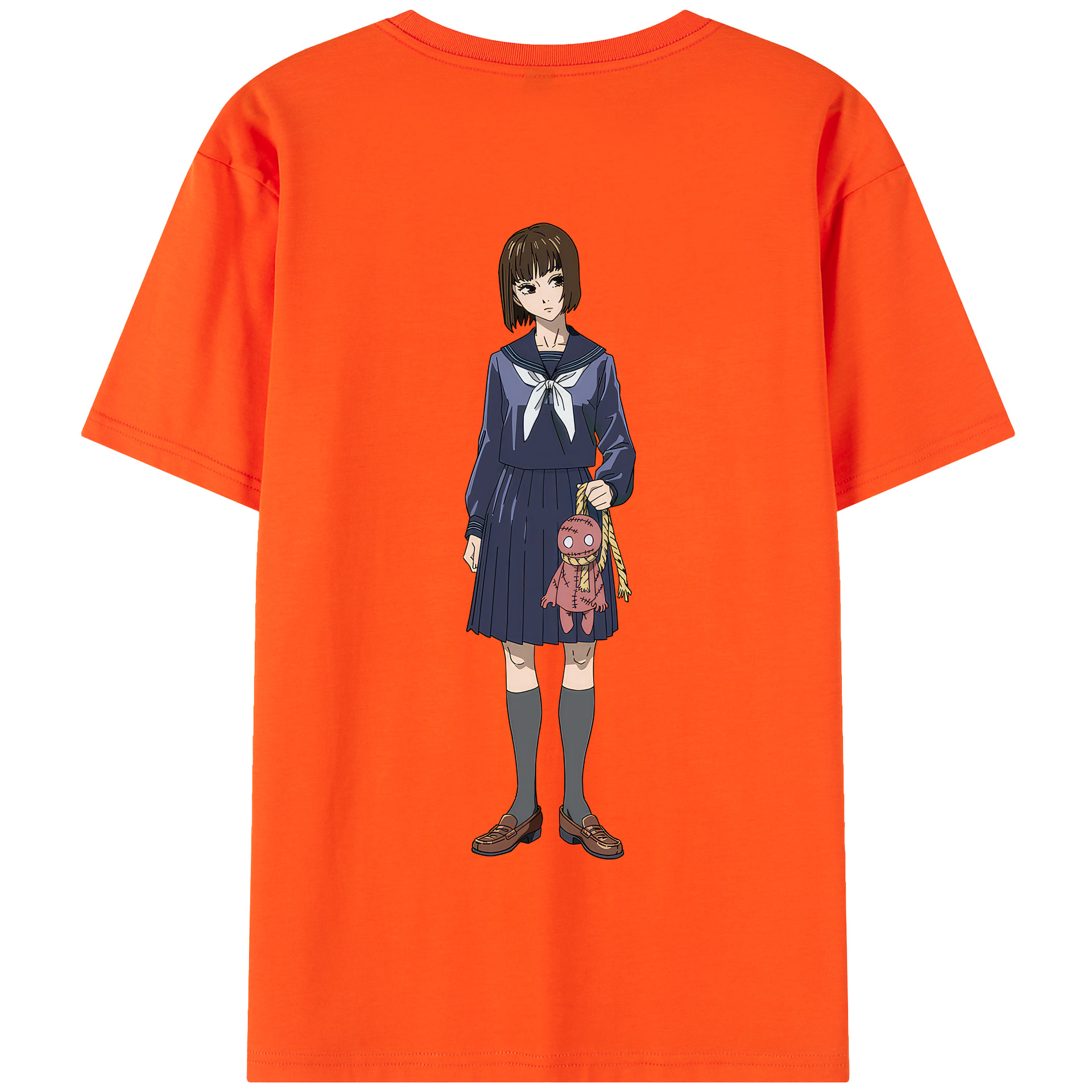 （画像用） 呪術廻戦 Jujutsu Kaisen 綿100％半袖Tシャツ（背面プリント）
