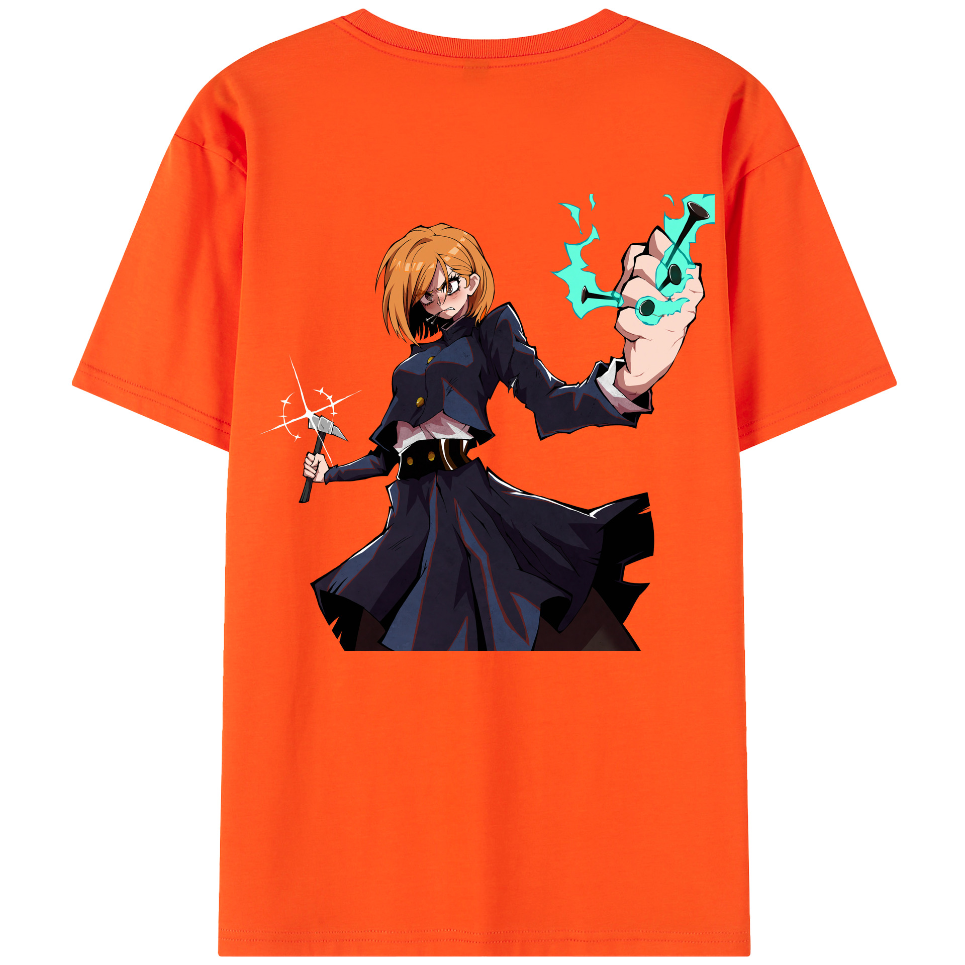 （画像用） 呪術廻戦 Jujutsu Kaisen 綿100％半袖Tシャツ（背面プリント）
