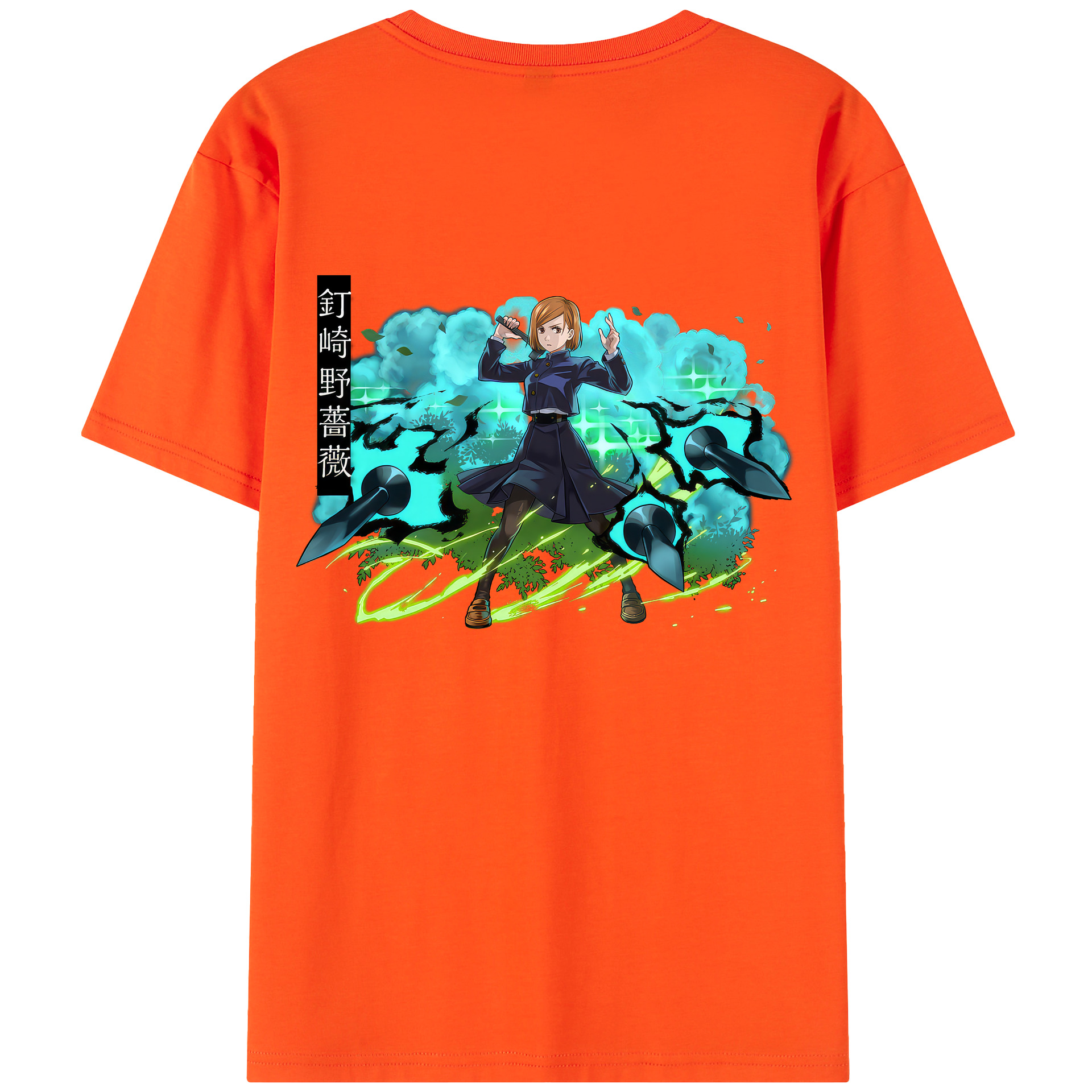 （画像用） 呪術廻戦 Jujutsu Kaisen 綿100％半袖Tシャツ（背面プリント）