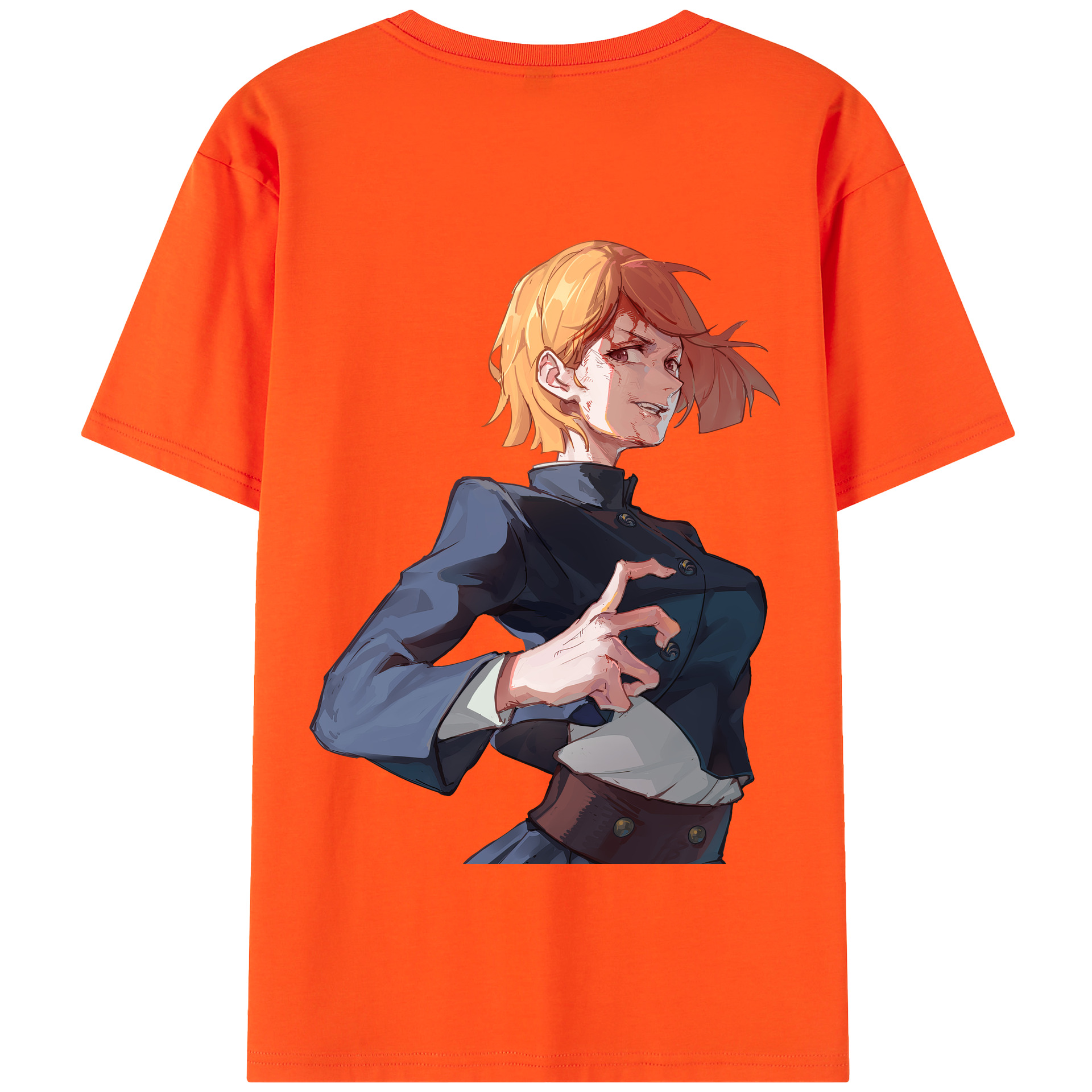 （画像用） 呪術廻戦 Jujutsu Kaisen 綿100％半袖Tシャツ（背面プリント）