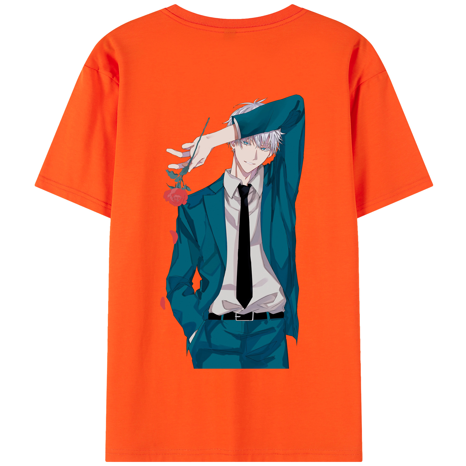 （画像用） 呪術廻戦 Jujutsu Kaisen 綿100％半袖Tシャツ（背面プリント）