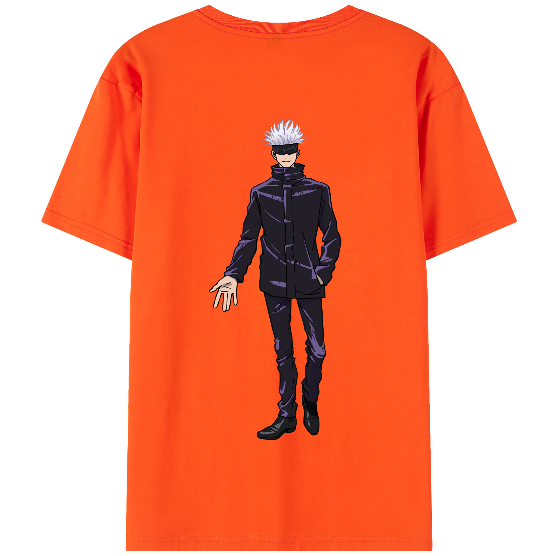 （画像用） 呪術廻戦 Jujutsu Kaisen 綿100％半袖Tシャツ（背面プリント）
