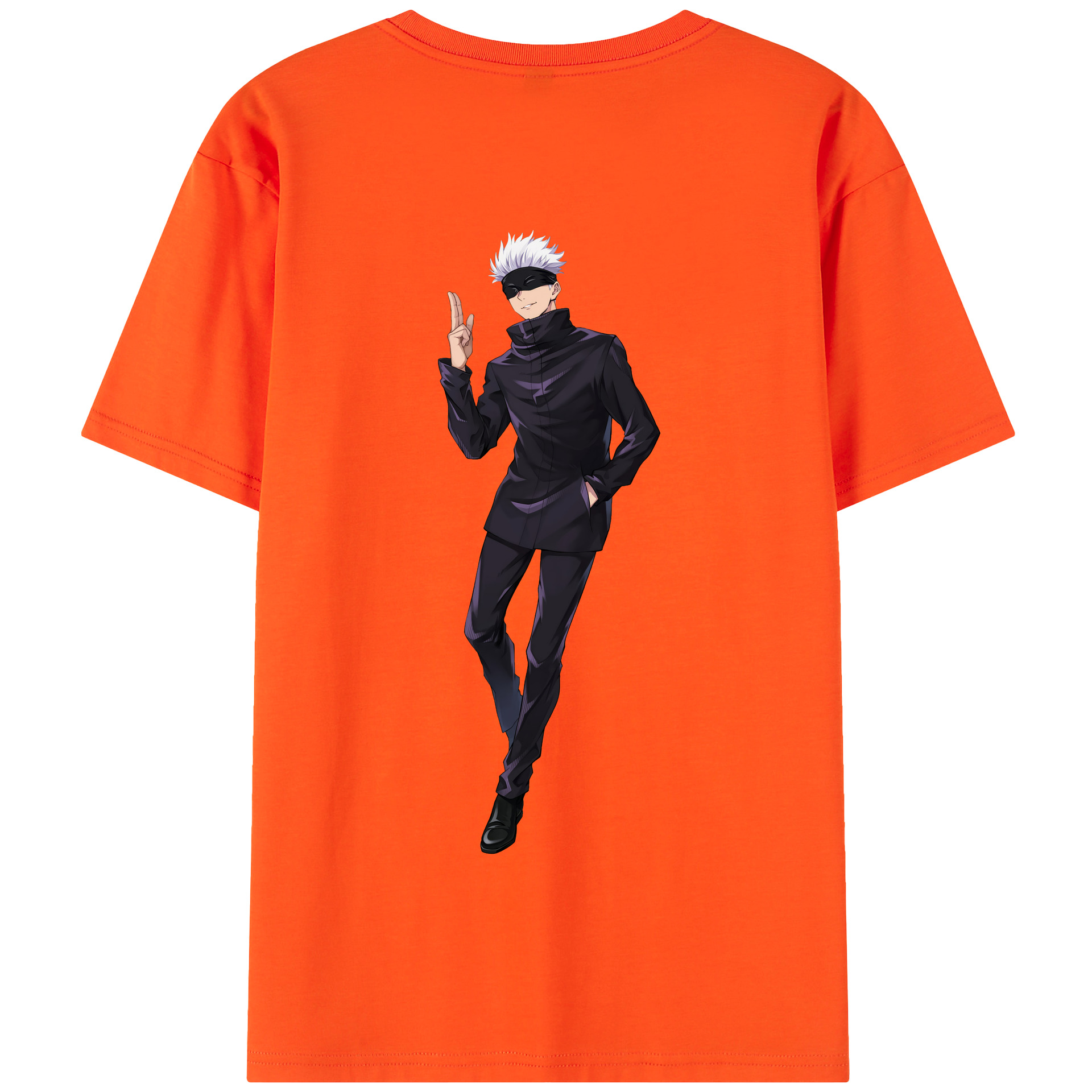 （画像用） 呪術廻戦 Jujutsu Kaisen 綿100％半袖Tシャツ（背面プリント）