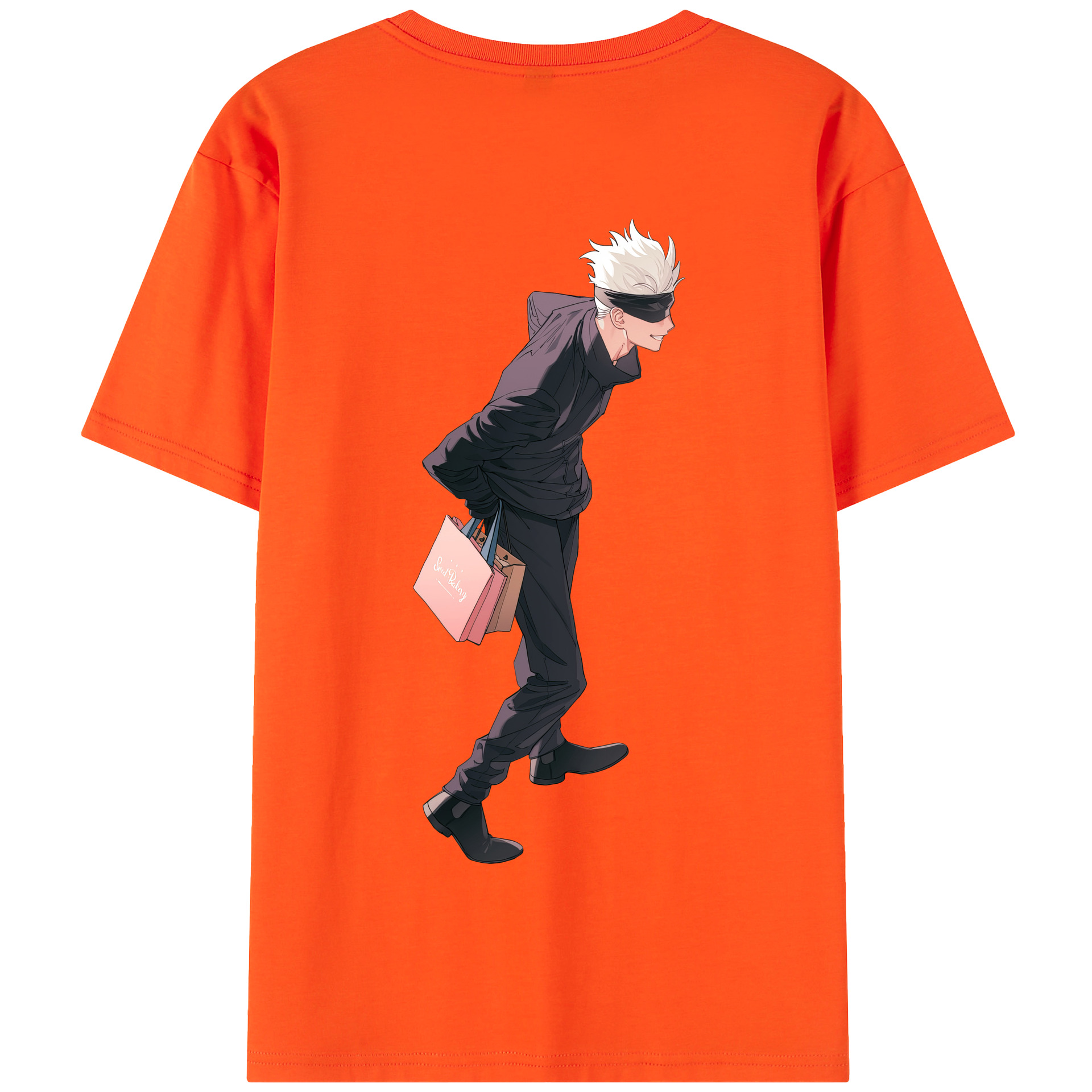 （画像用） 呪術廻戦 Jujutsu Kaisen 綿100％半袖Tシャツ（背面プリント）