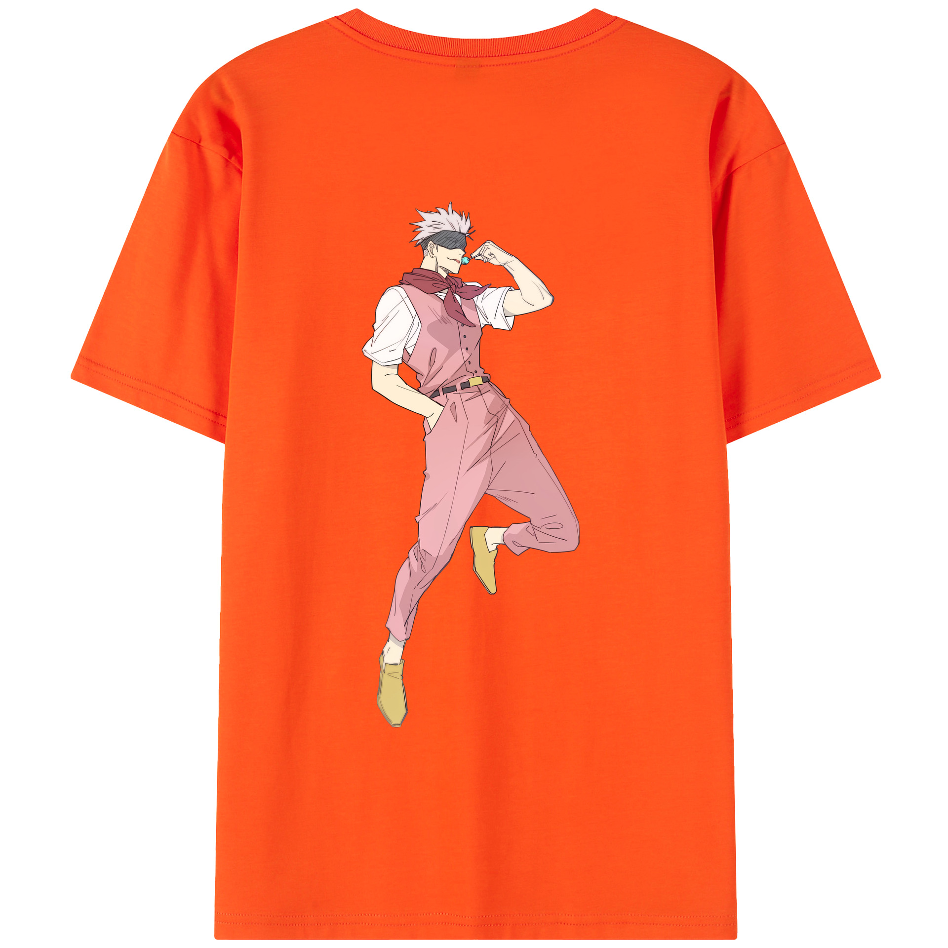 （画像用） 呪術廻戦 Jujutsu Kaisen 綿100％半袖Tシャツ（背面プリント）