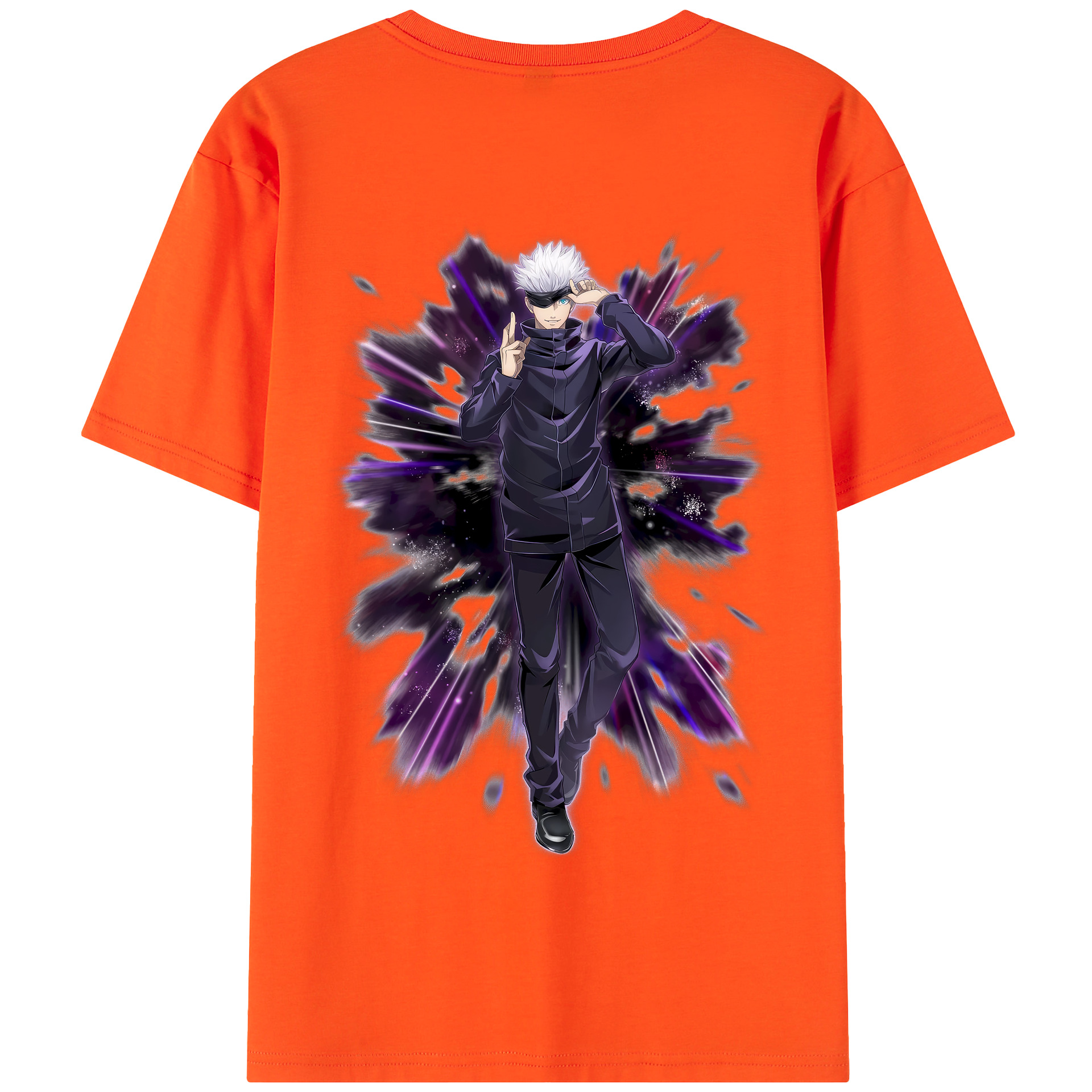 （画像用） 呪術廻戦 Jujutsu Kaisen 綿100％半袖Tシャツ（背面プリント）