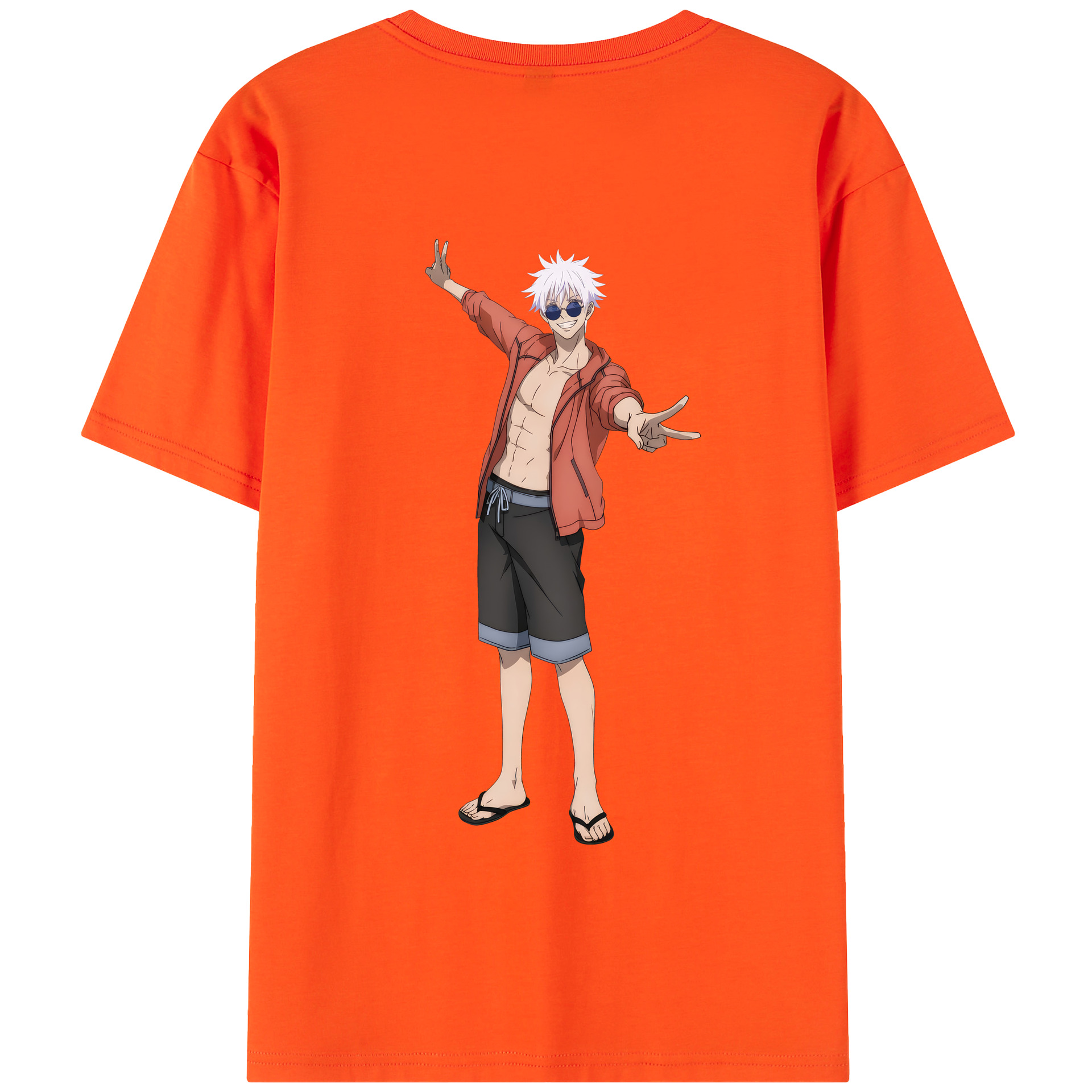 （画像用） 呪術廻戦 Jujutsu Kaisen 綿100％半袖Tシャツ（背面プリント）