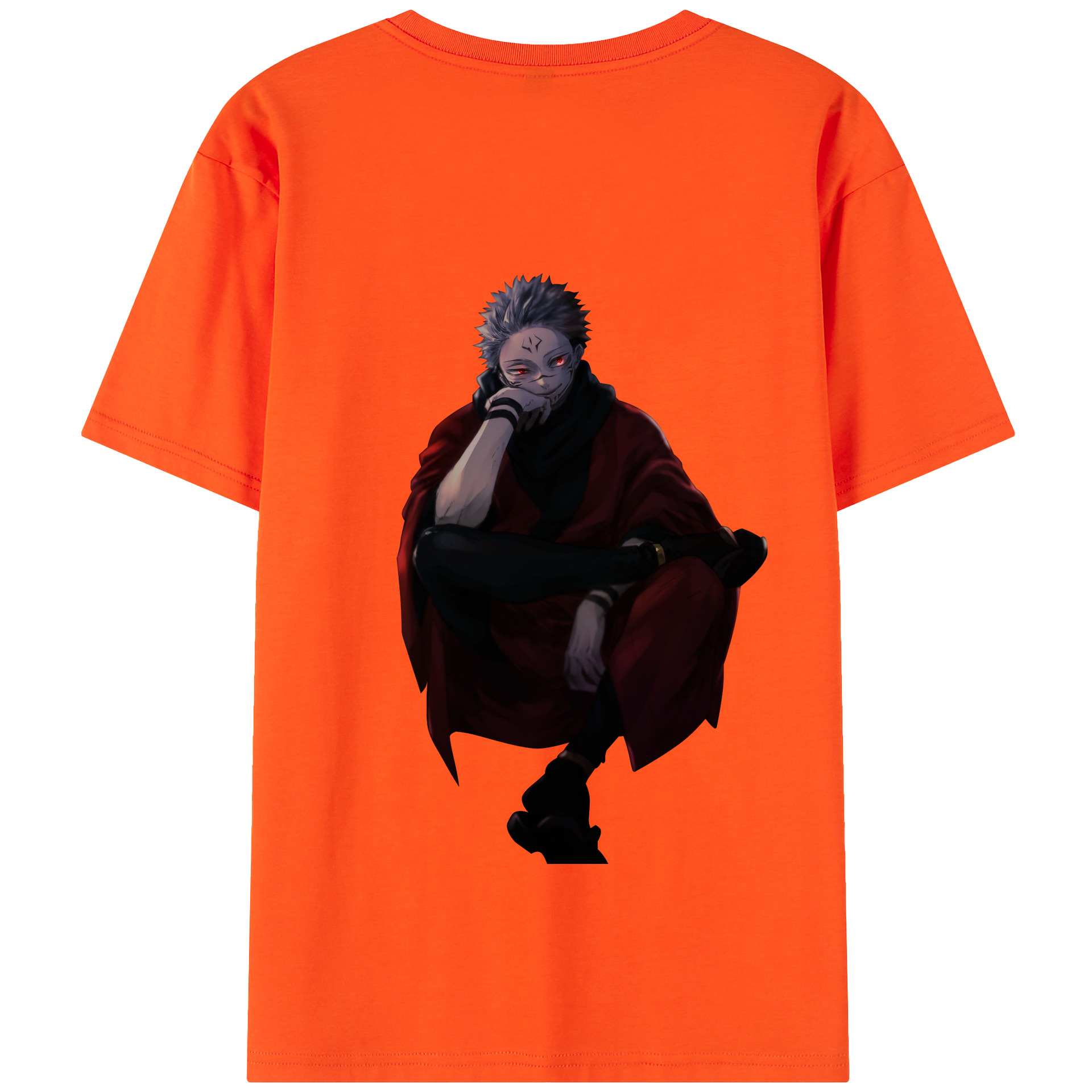 （画像用） 呪術廻戦 Jujutsu Kaisen 綿100％半袖Tシャツ（背面プリント）