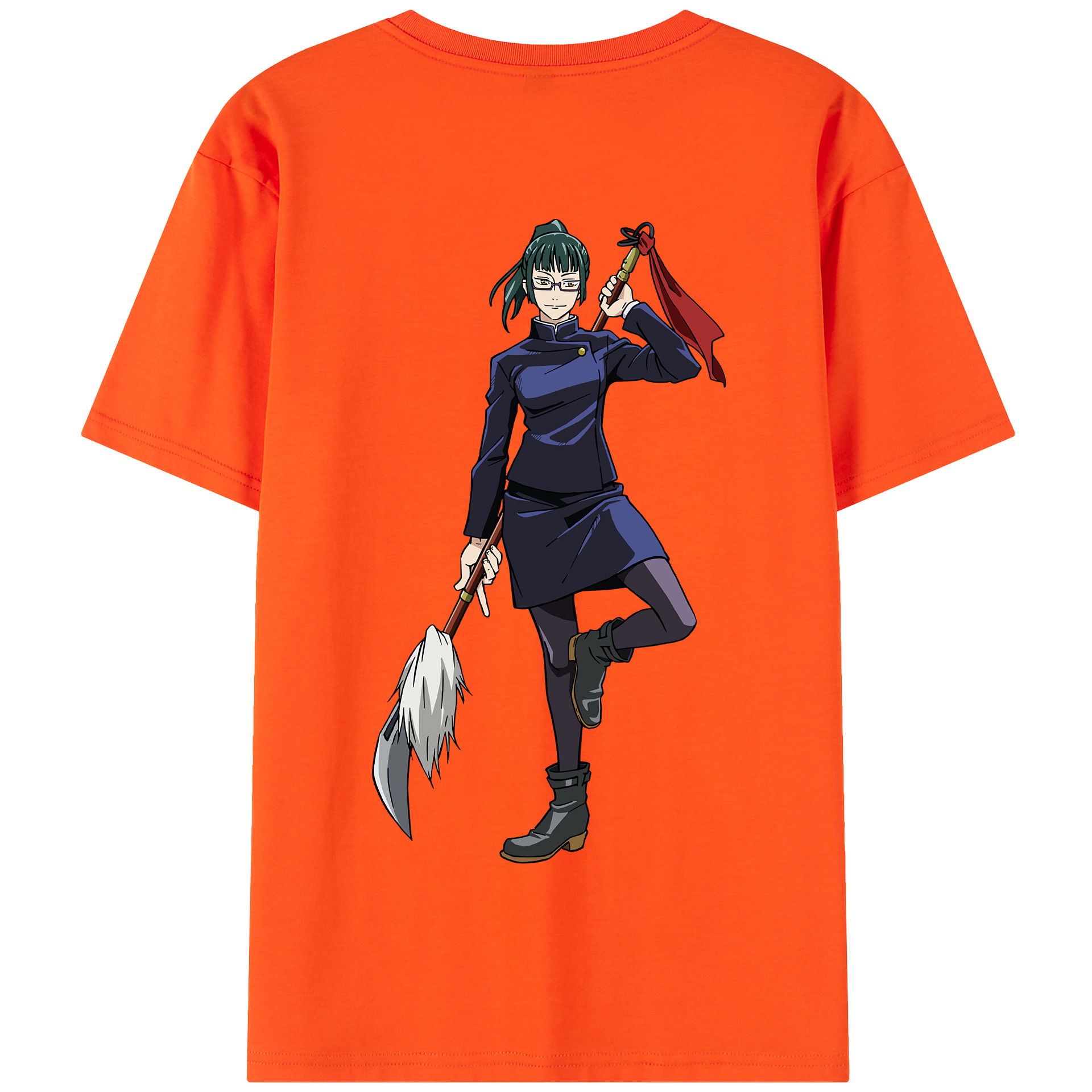 （画像用） 呪術廻戦 Jujutsu Kaisen 綿100％半袖Tシャツ（背面プリント）