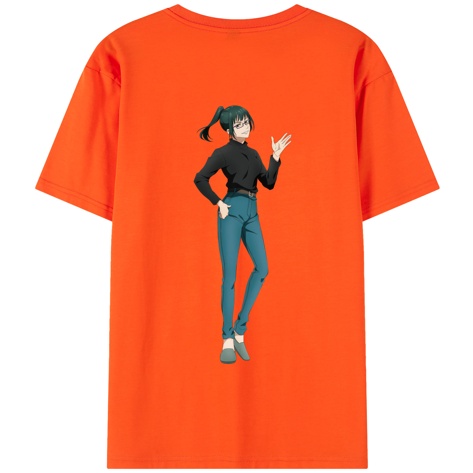 （画像用） 呪術廻戦 Jujutsu Kaisen 綿100％半袖Tシャツ（背面プリント）