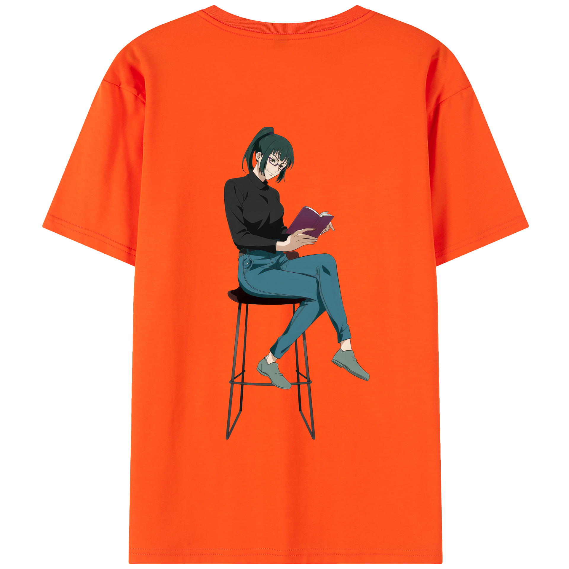 （画像用） 呪術廻戦 Jujutsu Kaisen 綿100％半袖Tシャツ（背面プリント）