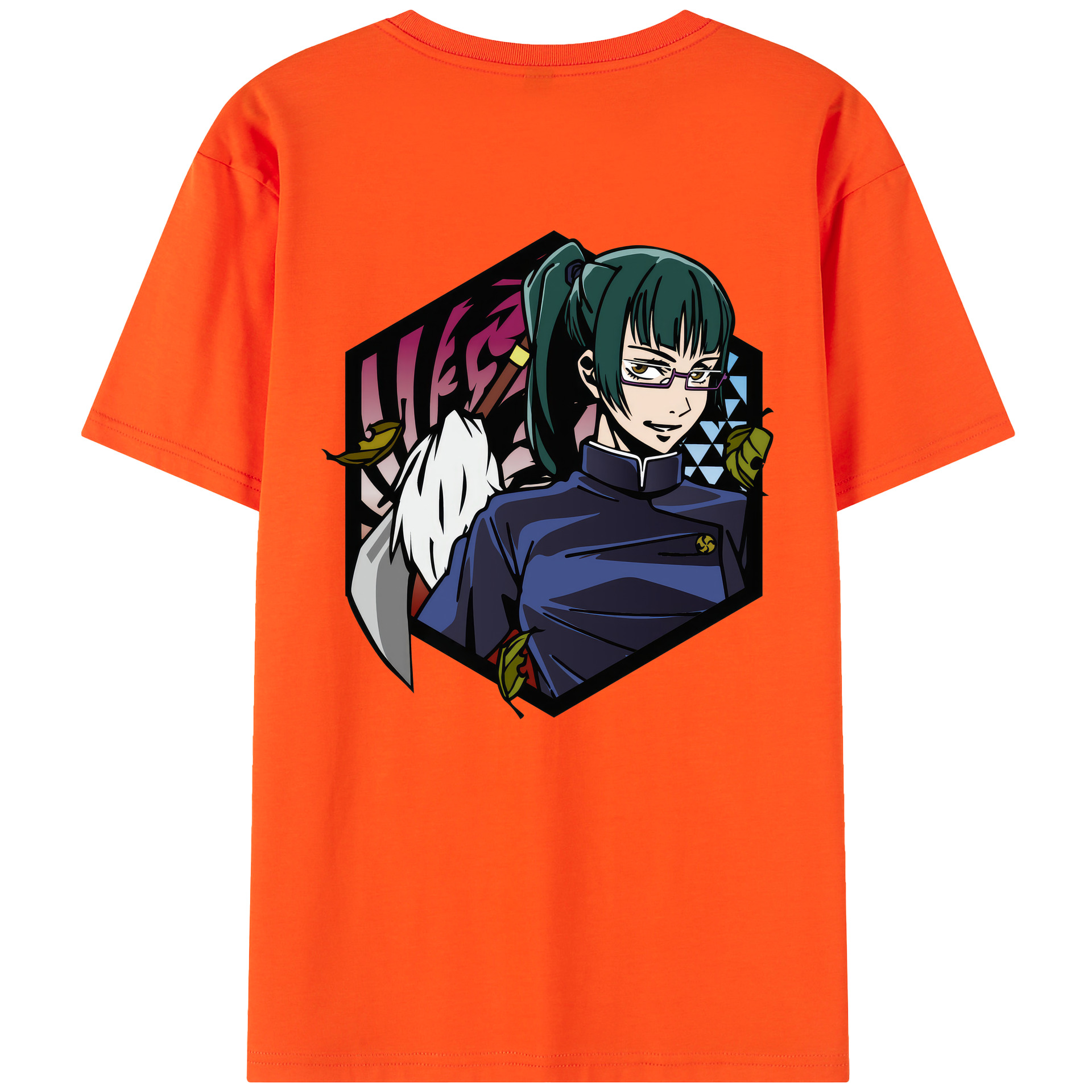 （画像用） 呪術廻戦 Jujutsu Kaisen 綿100％半袖Tシャツ（背面プリント）