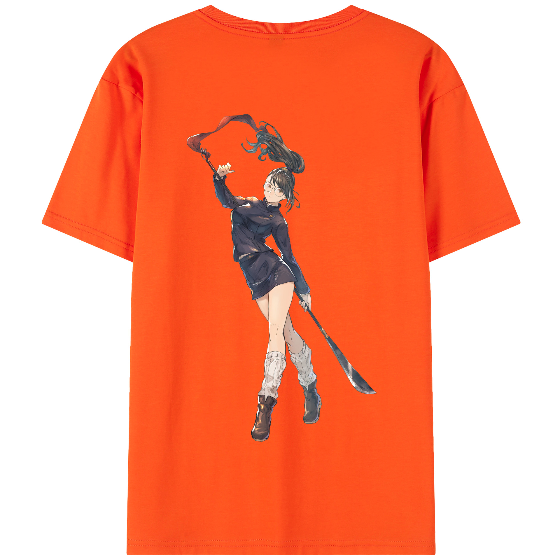（画像用） 呪術廻戦 Jujutsu Kaisen 綿100％半袖Tシャツ（背面プリント）