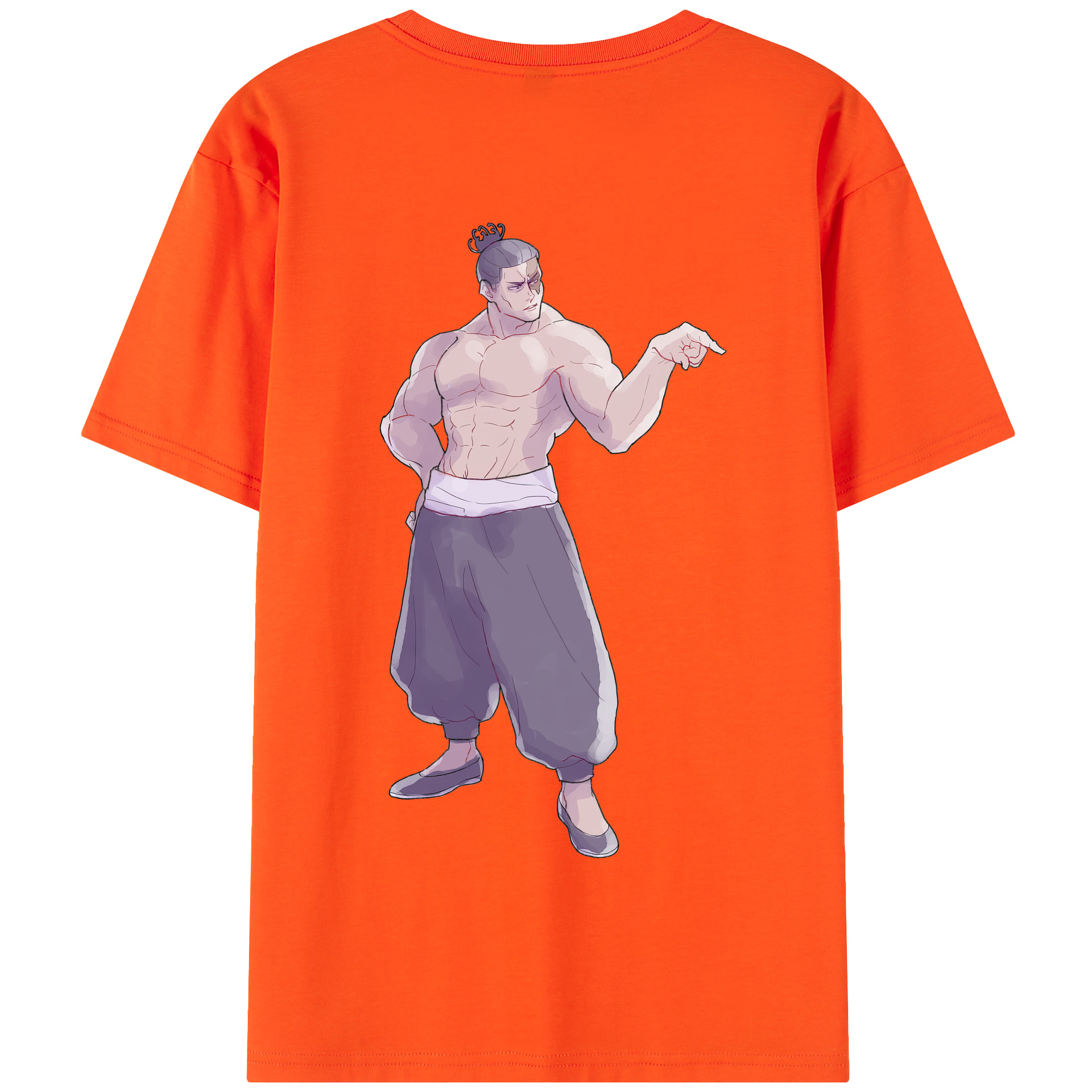 （画像用） 呪術廻戦 Jujutsu Kaisen 綿100％半袖Tシャツ（背面プリント）