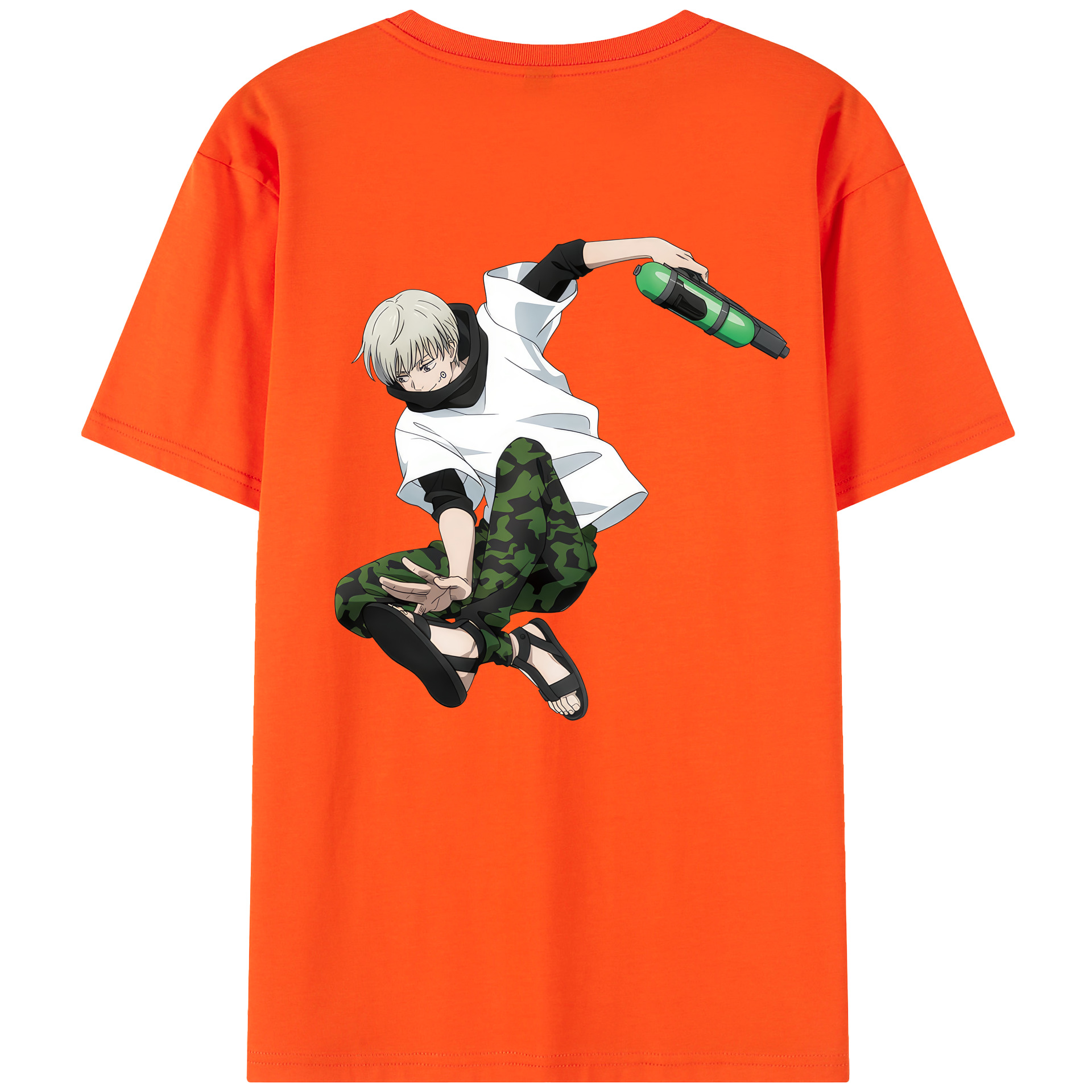 （画像用） 呪術廻戦 Jujutsu Kaisen 綿100％半袖Tシャツ（背面プリント）