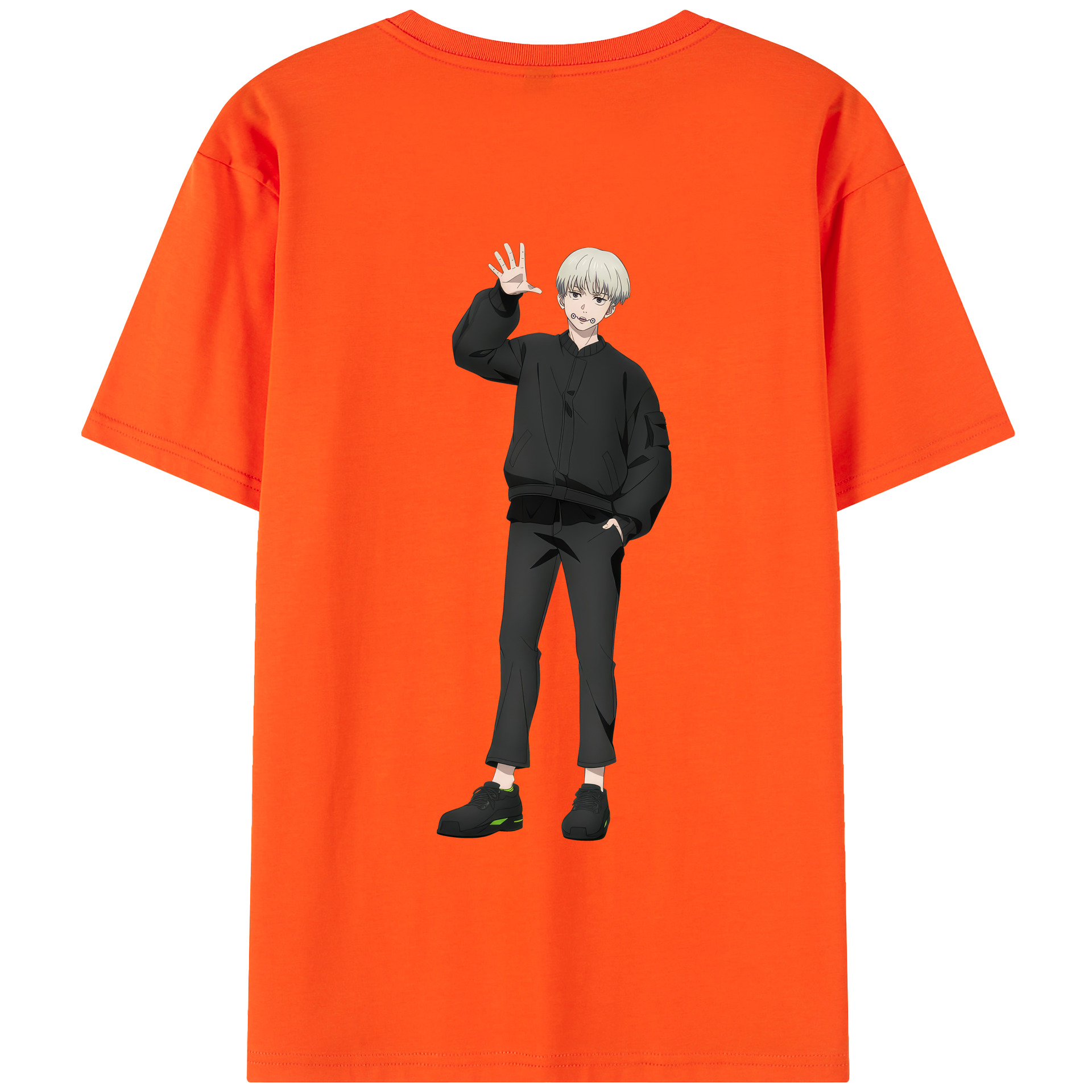 （画像用） 呪術廻戦 Jujutsu Kaisen 綿100％半袖Tシャツ（背面プリント）