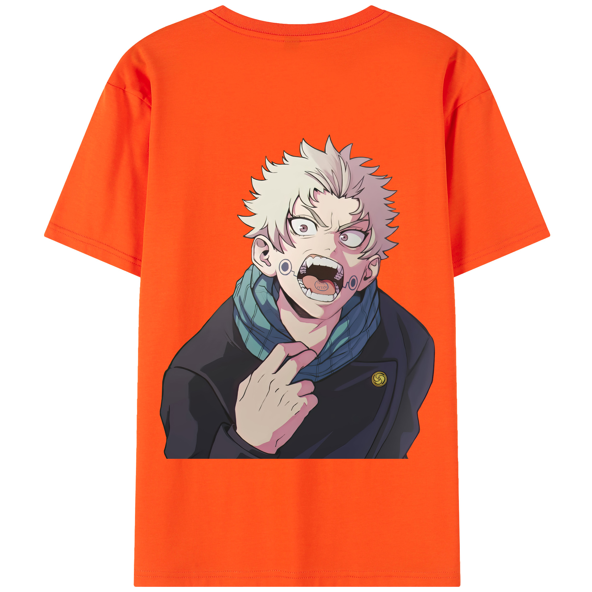 （画像用） 呪術廻戦 Jujutsu Kaisen 綿100％半袖Tシャツ（背面プリント）
