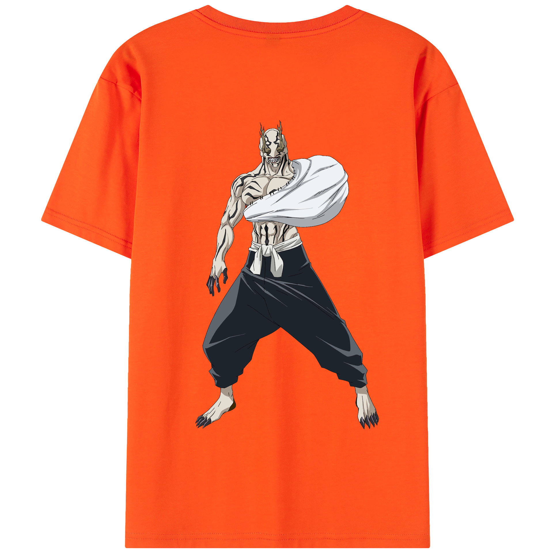 （画像用） 呪術廻戦 Jujutsu Kaisen 綿100％半袖Tシャツ（背面プリント）