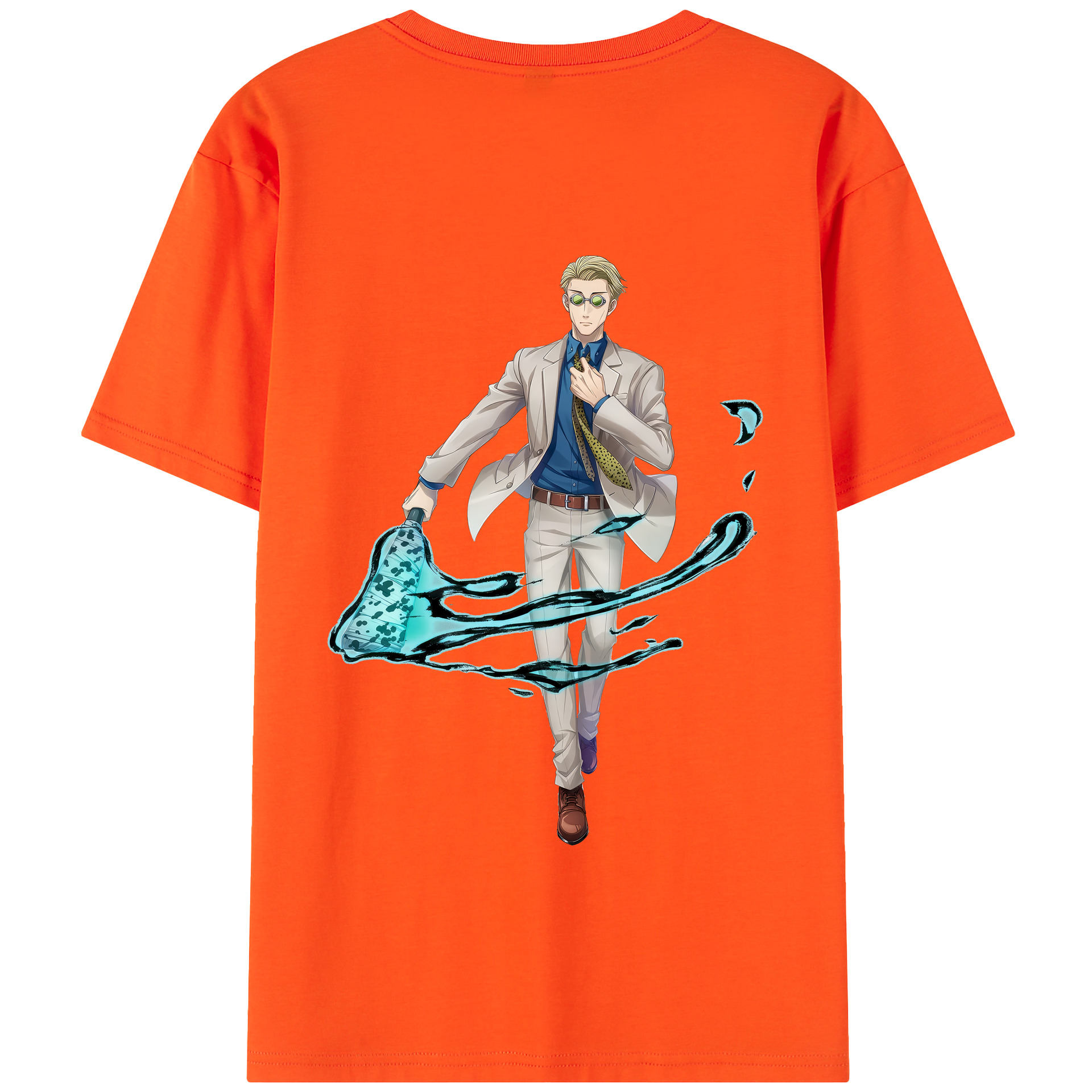 （画像用） 呪術廻戦 Jujutsu Kaisen 綿100％半袖Tシャツ（背面プリント）