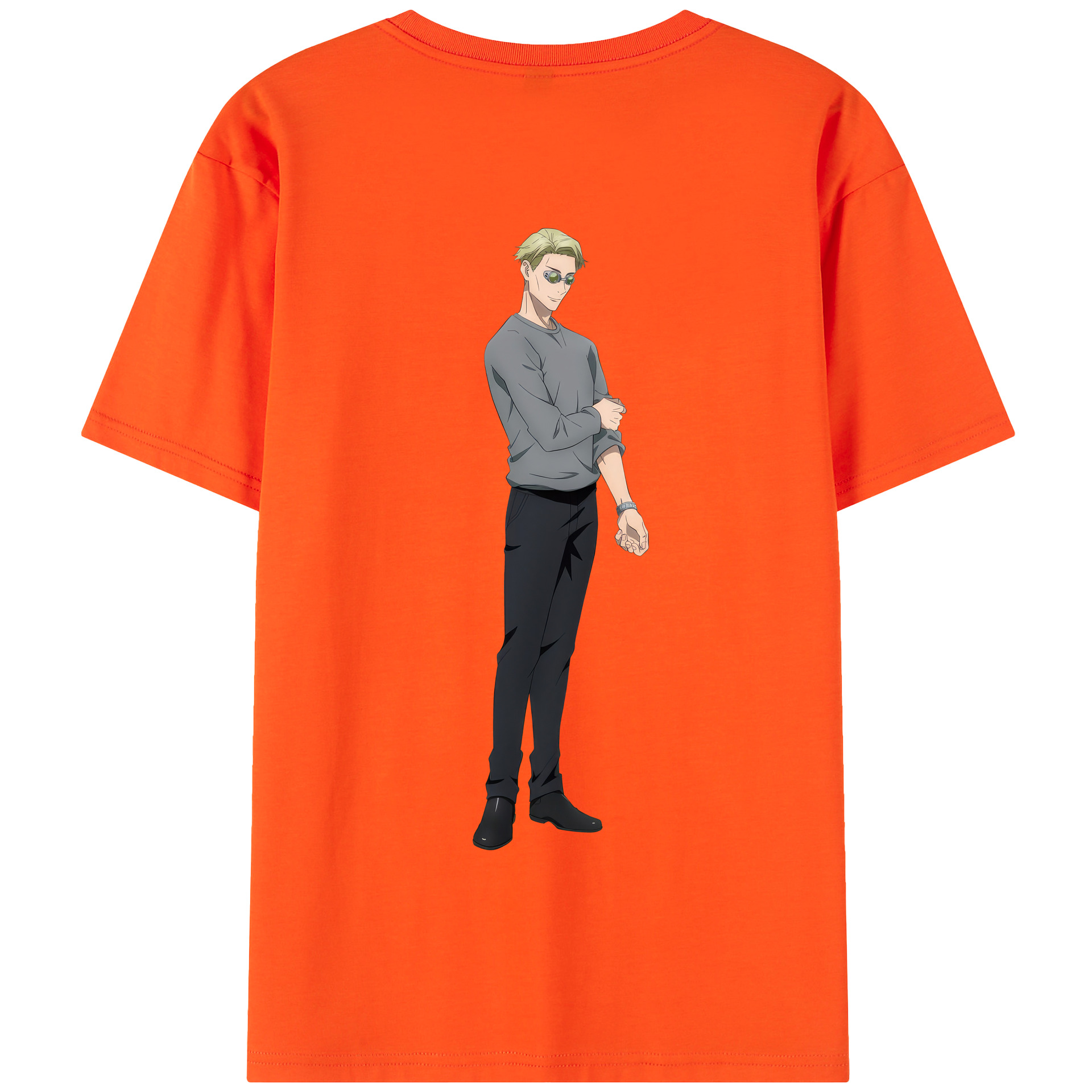 （画像用） 呪術廻戦 Jujutsu Kaisen 綿100％半袖Tシャツ（背面プリント）