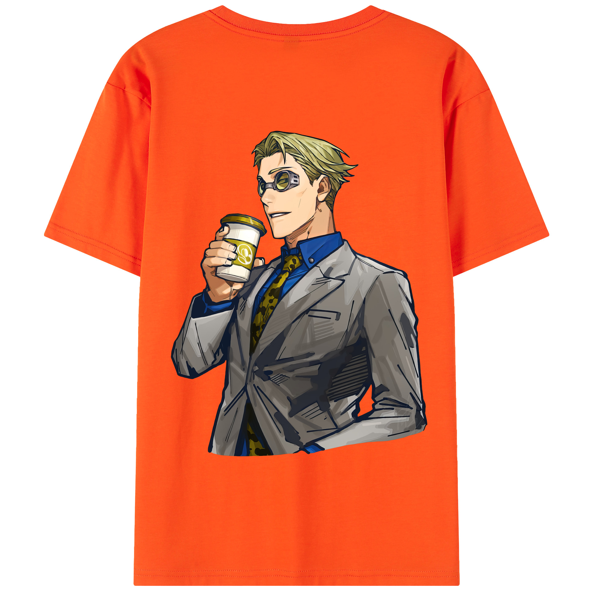 （画像用） 呪術廻戦 Jujutsu Kaisen 綿100％半袖Tシャツ（背面プリント）