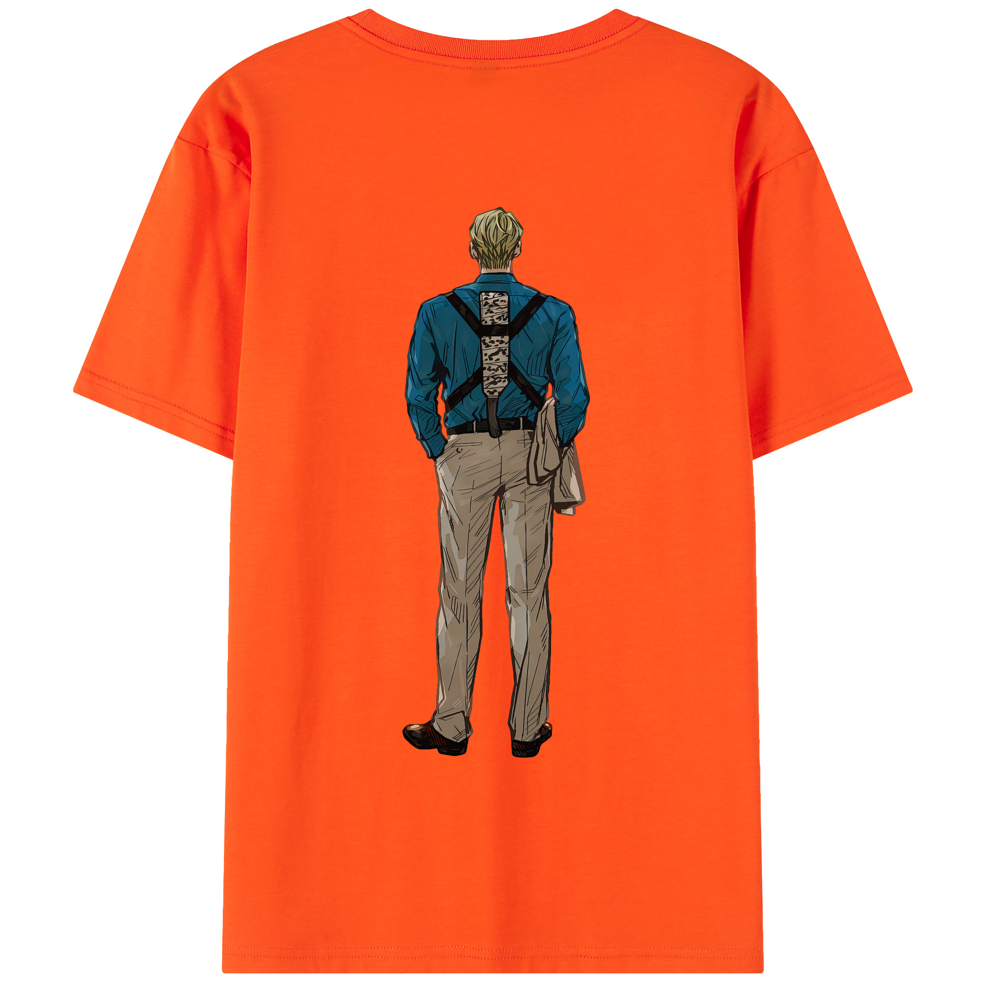 （画像用） 呪術廻戦 Jujutsu Kaisen 綿100％半袖Tシャツ（背面プリント）