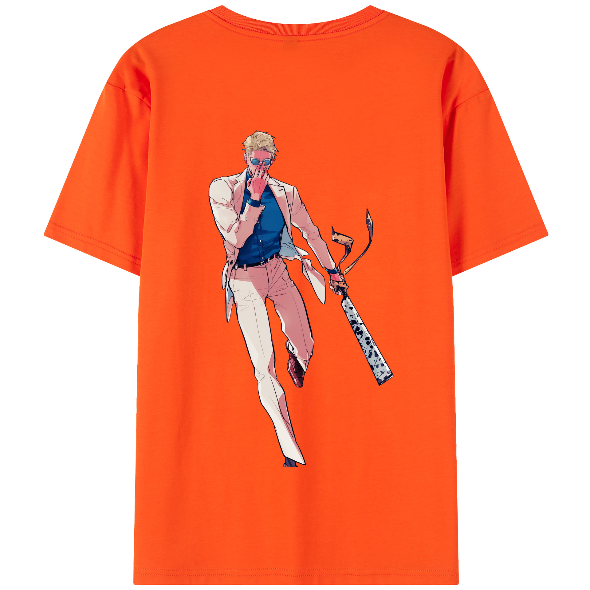 （画像用） 呪術廻戦 Jujutsu Kaisen 綿100％半袖Tシャツ（背面プリント）