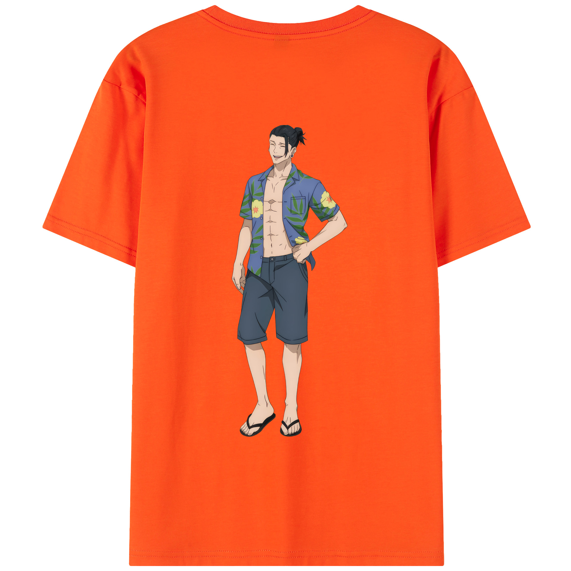 （画像用） 呪術廻戦 Jujutsu Kaisen 綿100％半袖Tシャツ（背面プリント）