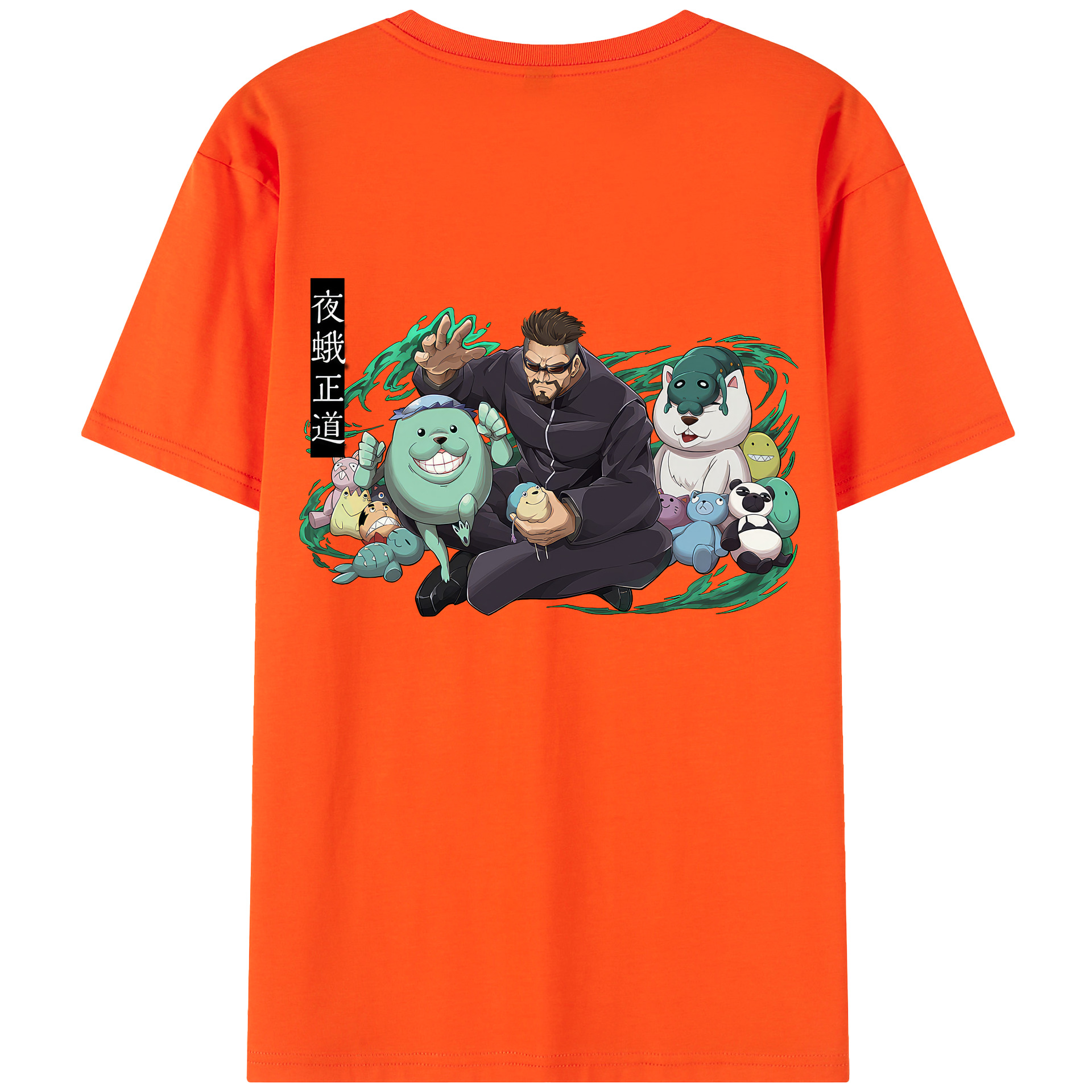 （画像用） 呪術廻戦 Jujutsu Kaisen 綿100％半袖Tシャツ（背面プリント）