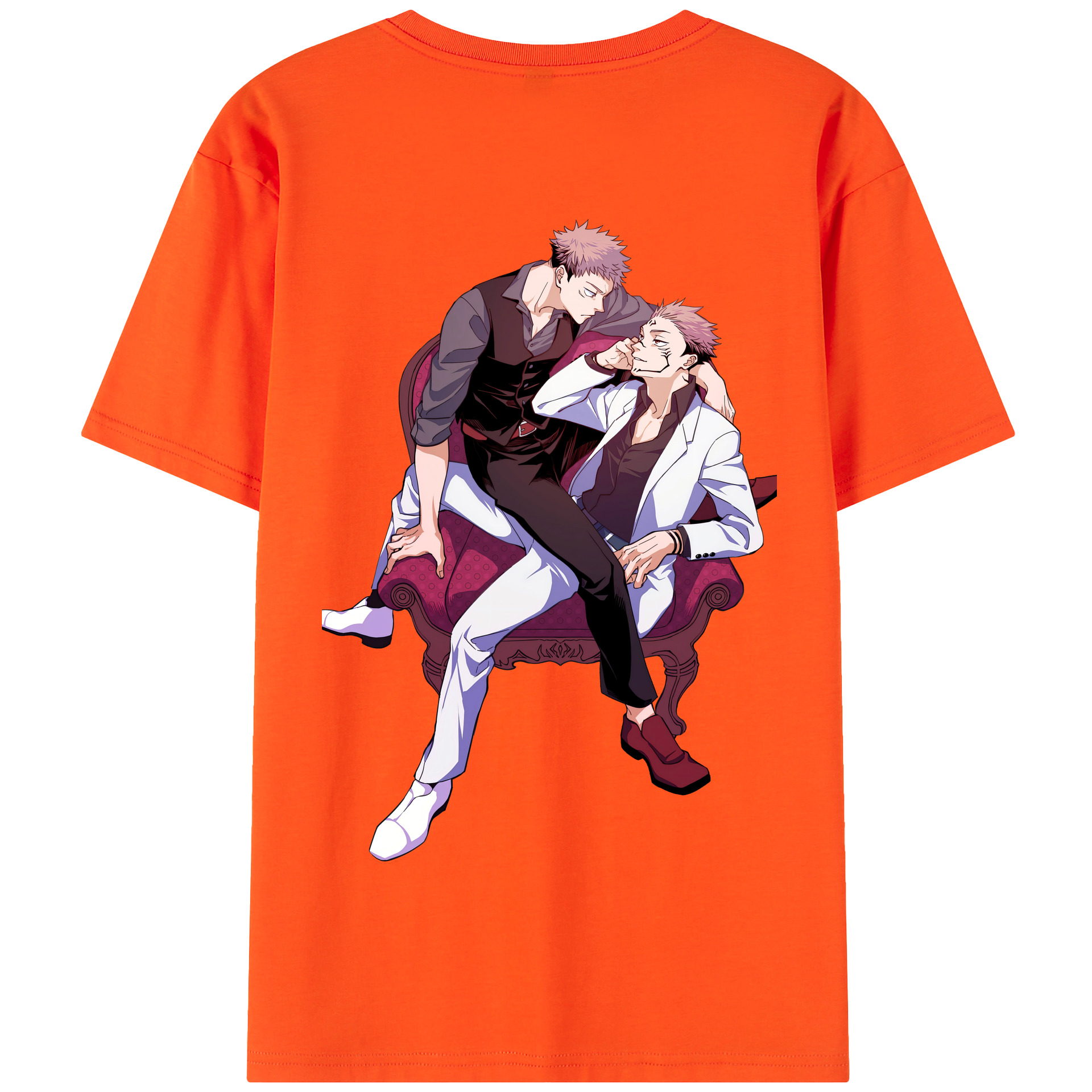 （画像用） 呪術廻戦 Jujutsu Kaisen 綿100％半袖Tシャツ（背面プリント）