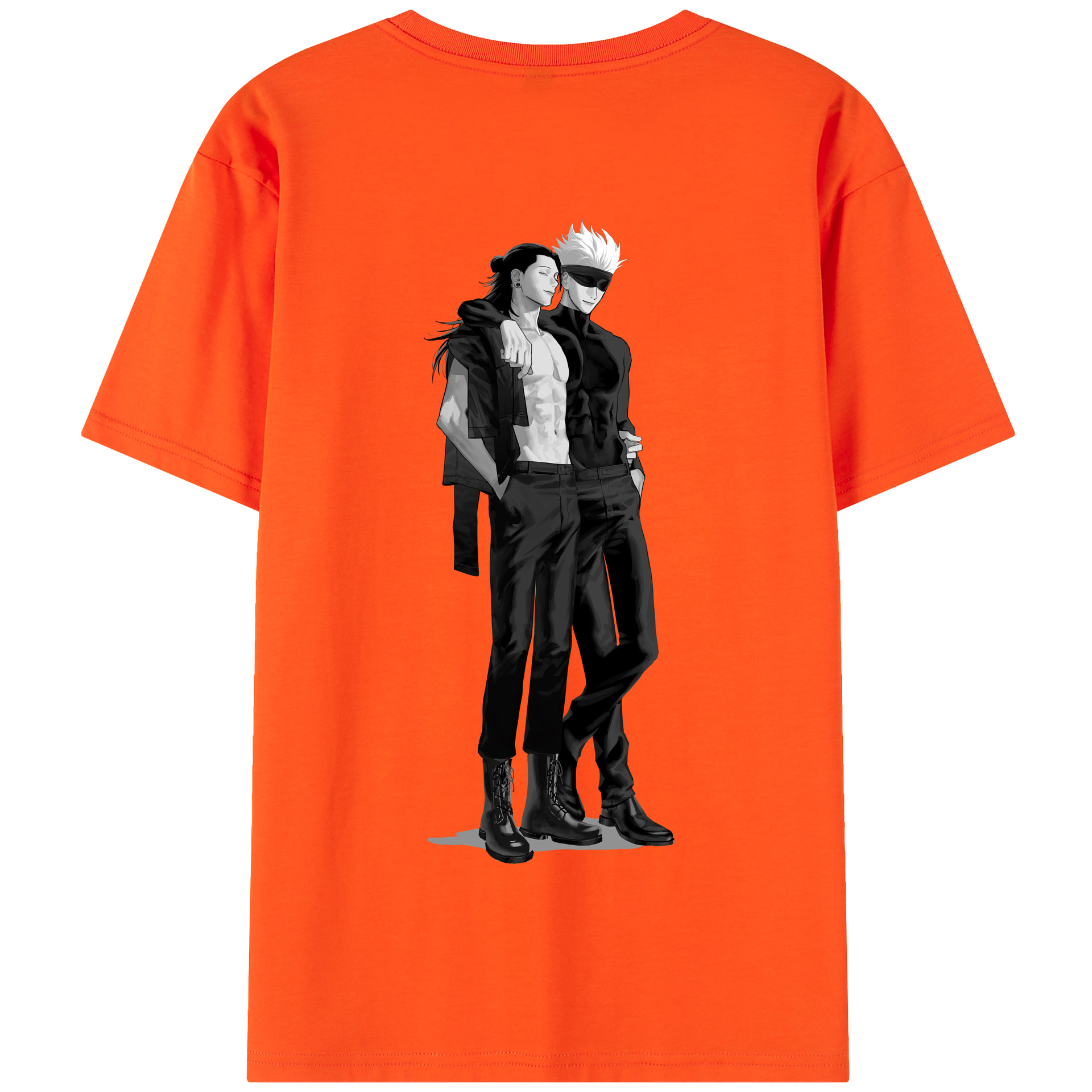 （画像用） 呪術廻戦 Jujutsu Kaisen 綿100％半袖Tシャツ（背面プリント）