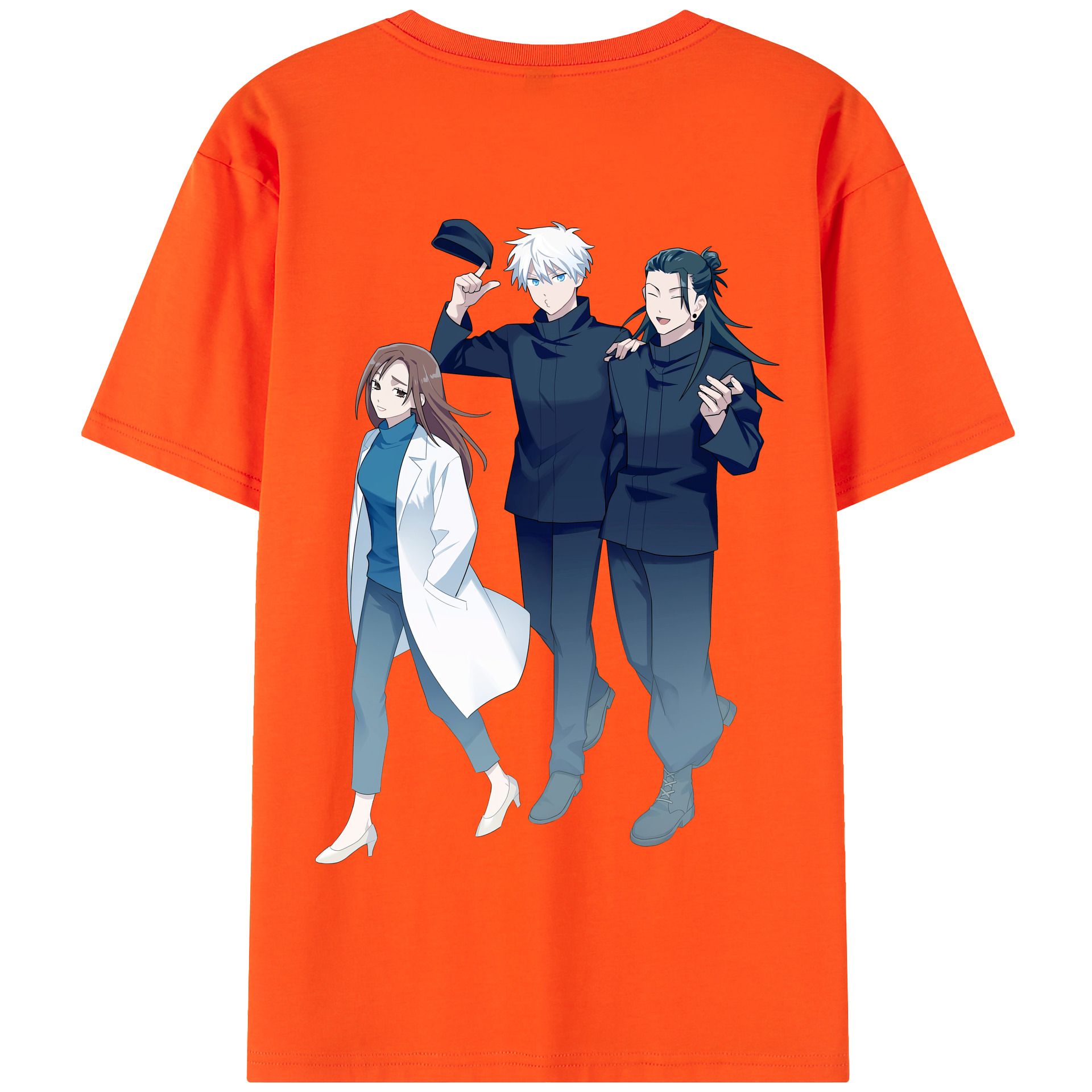 （画像用） 呪術廻戦 Jujutsu Kaisen 綿100％半袖Tシャツ（背面プリント）