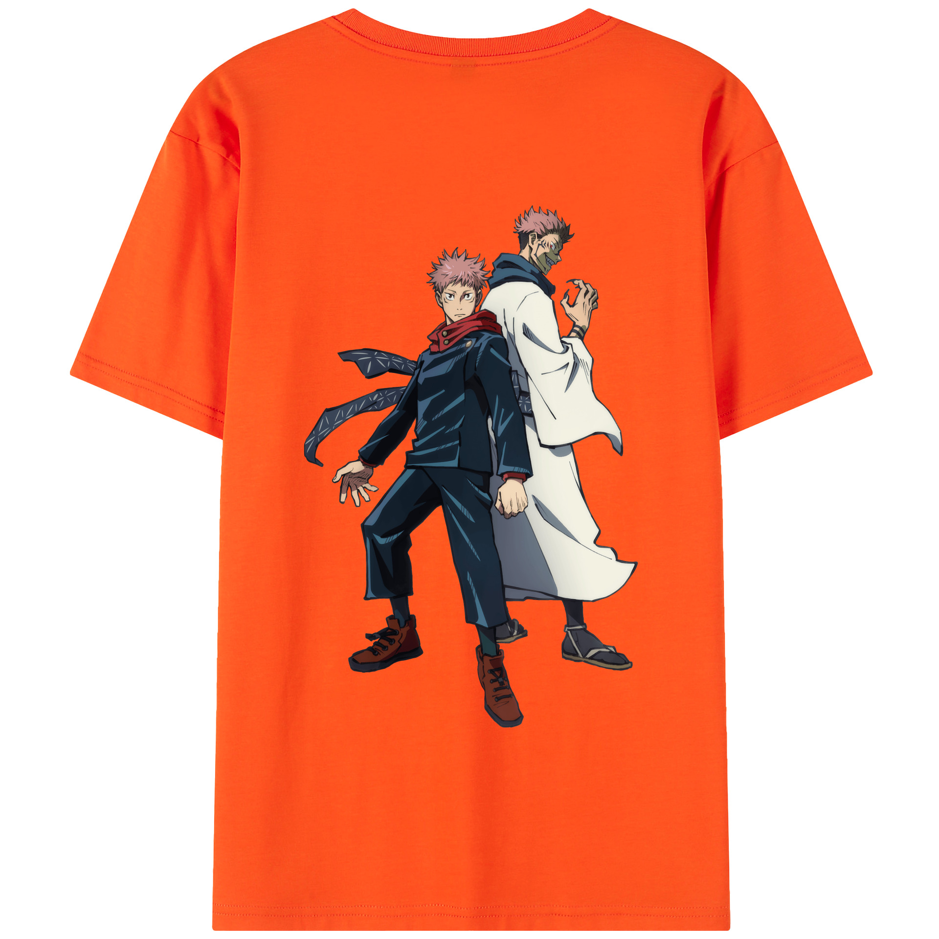 （画像用） 呪術廻戦 Jujutsu Kaisen 綿100％半袖Tシャツ（背面プリント）