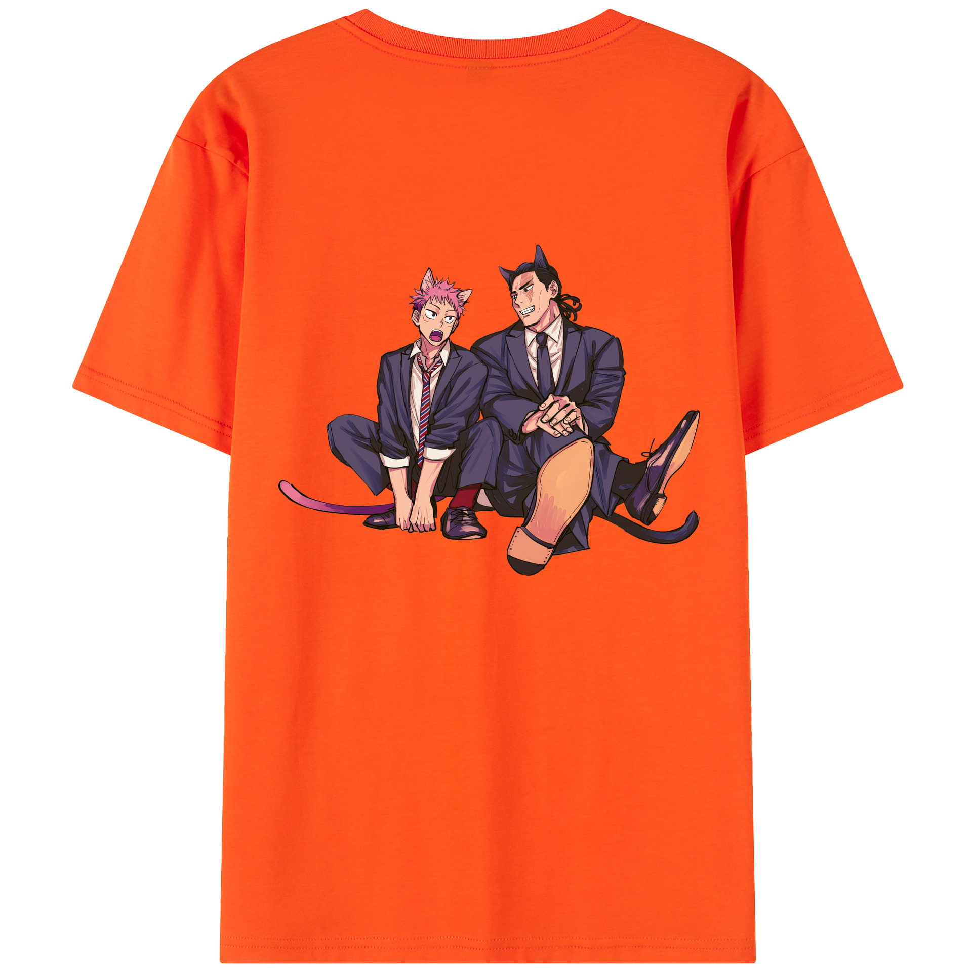 （画像用） 呪術廻戦 Jujutsu Kaisen 綿100％半袖Tシャツ（背面プリント）