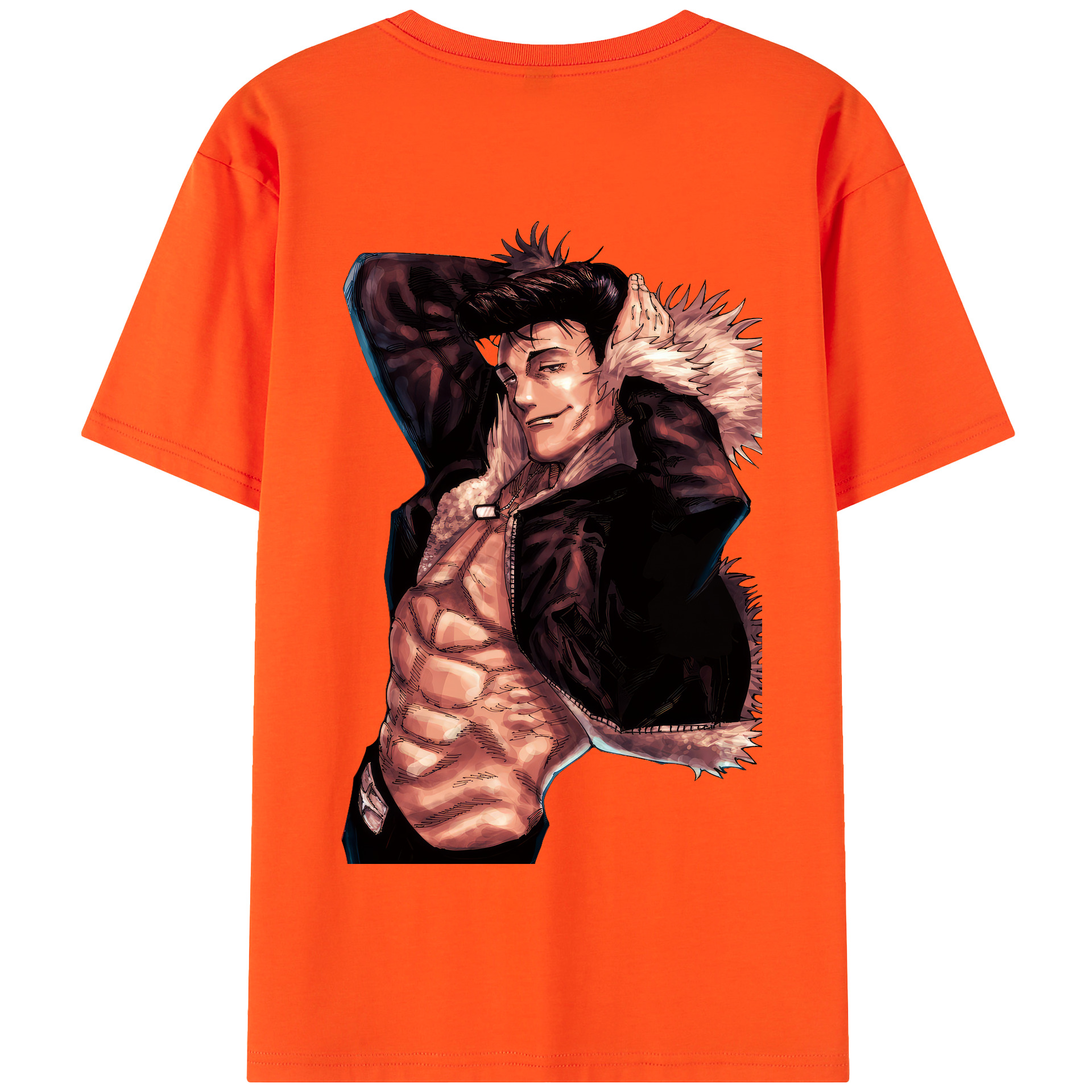 （画像用） 呪術廻戦 Jujutsu Kaisen 綿100％半袖Tシャツ（背面プリント）