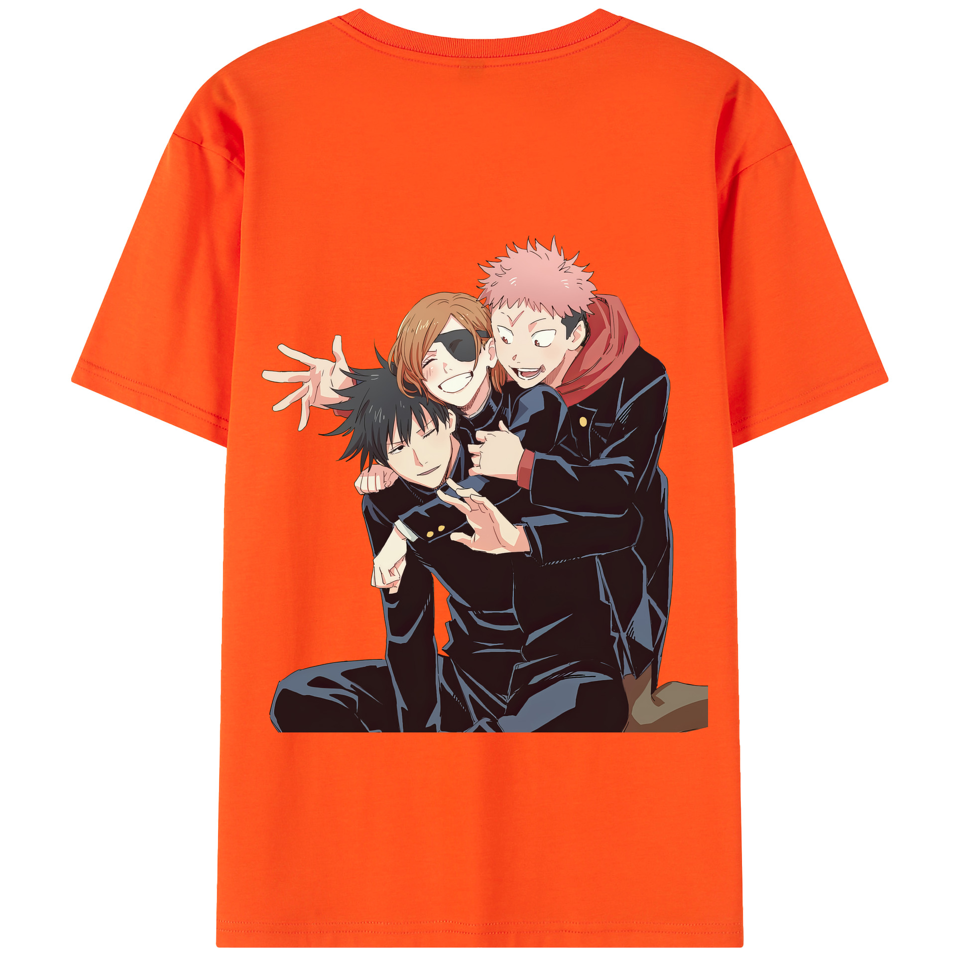 （画像用） 呪術廻戦 Jujutsu Kaisen 綿100％半袖Tシャツ（背面プリント）