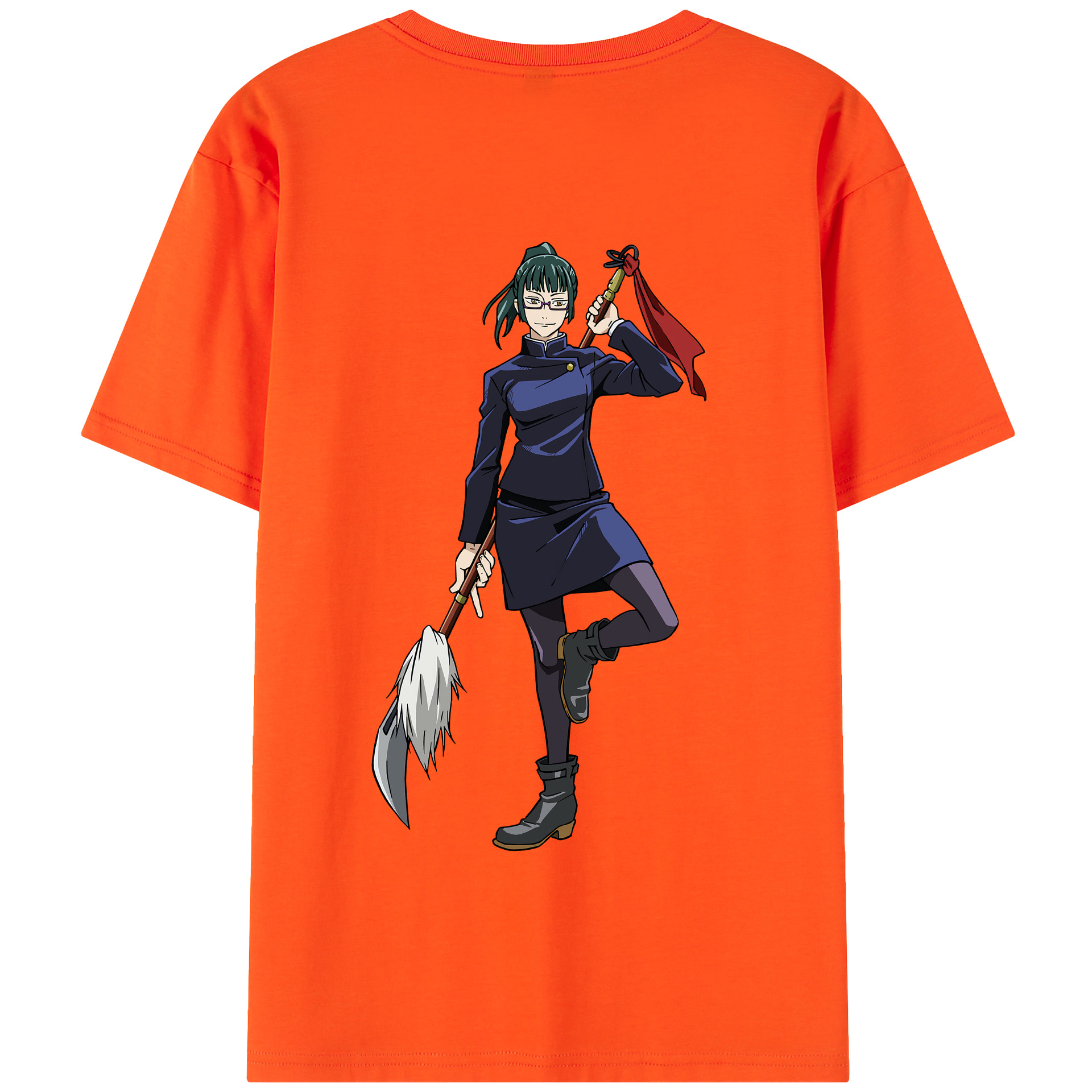 （画像用） 呪術廻戦 Jujutsu Kaisen 綿100％半袖Tシャツ（背面プリント）