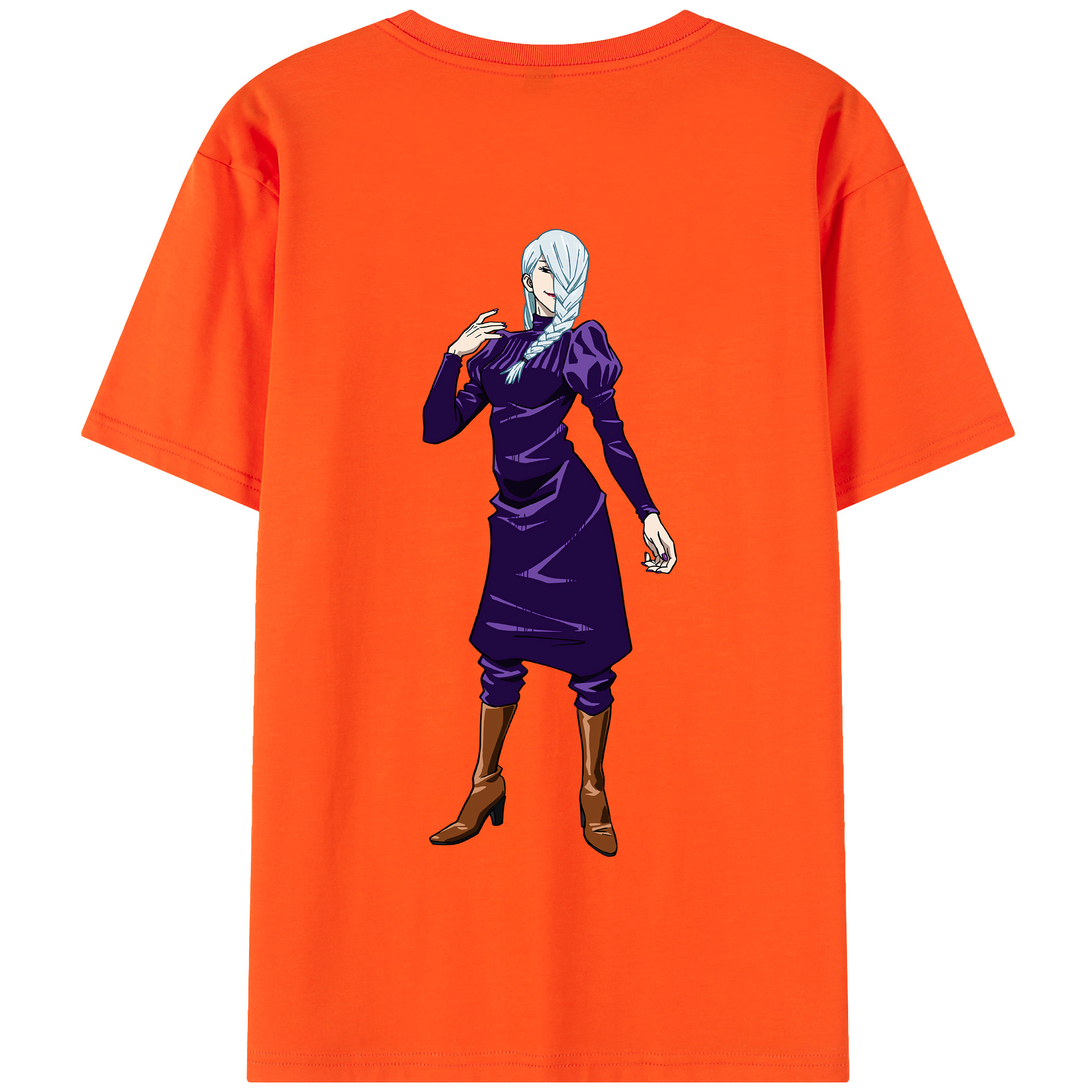 （画像用） 呪術廻戦 Jujutsu Kaisen 綿100％半袖Tシャツ（背面プリント）