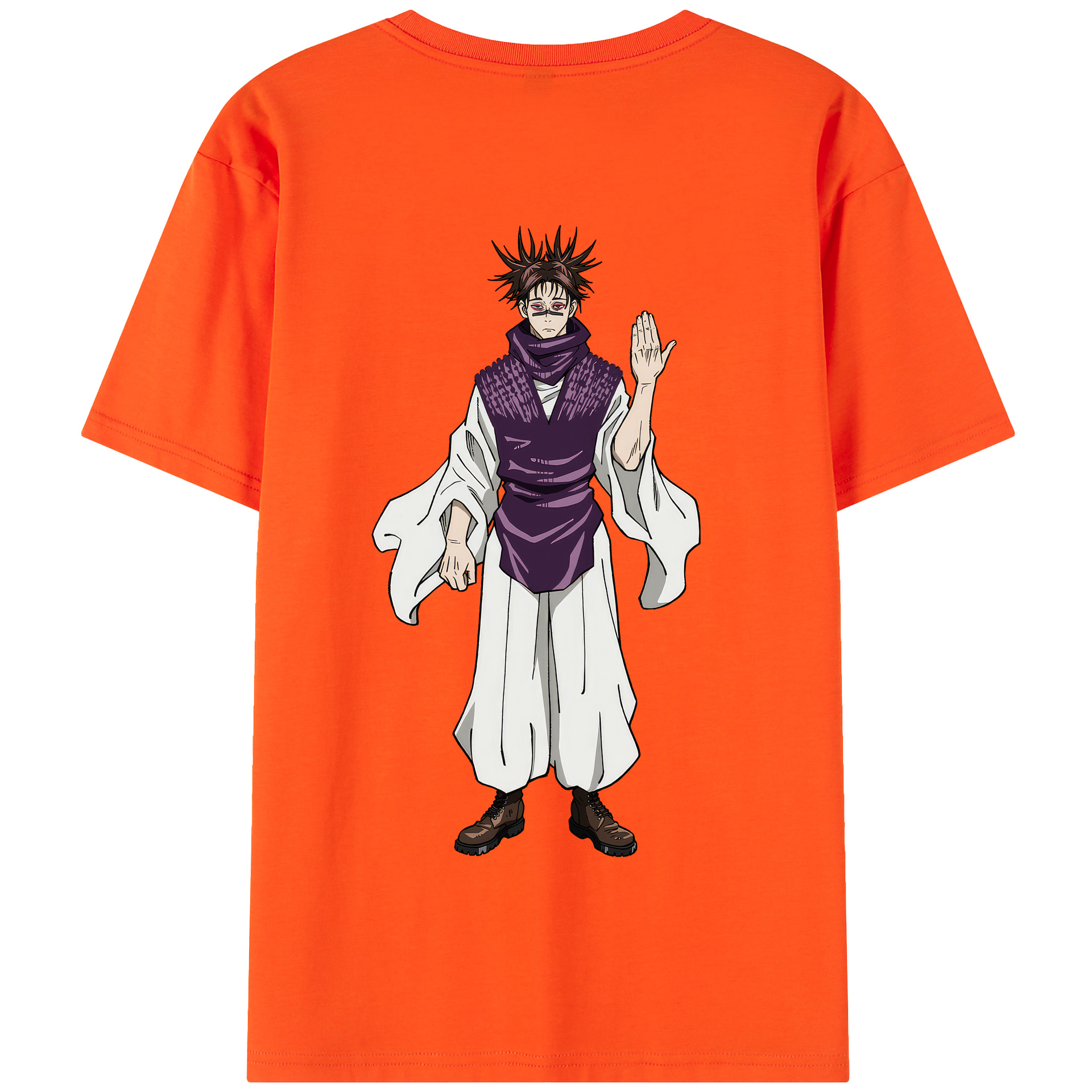 （画像用） 呪術廻戦 Jujutsu Kaisen 綿100％半袖Tシャツ（背面プリント）