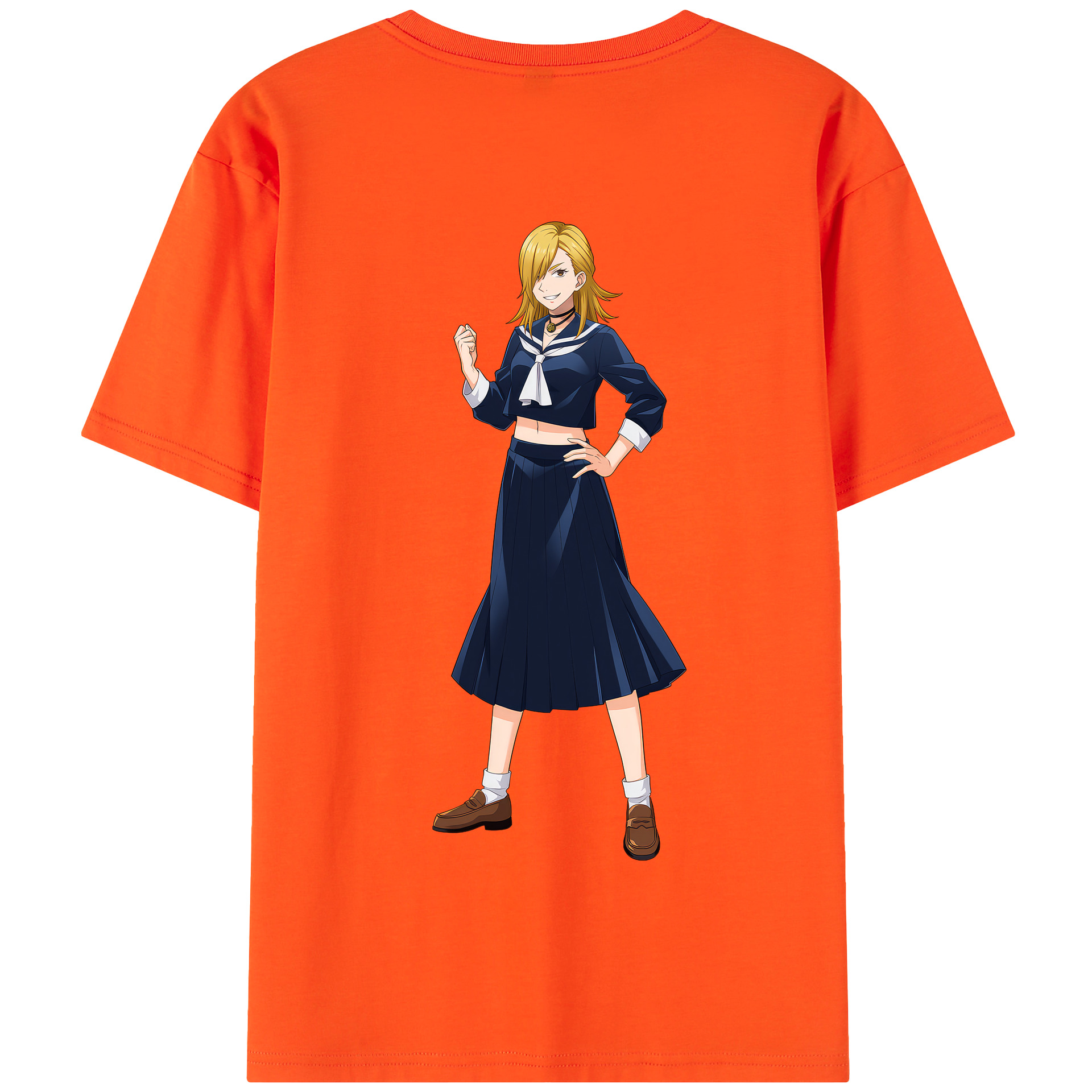 （画像用） 呪術廻戦 Jujutsu Kaisen 綿100％半袖Tシャツ（背面プリント）