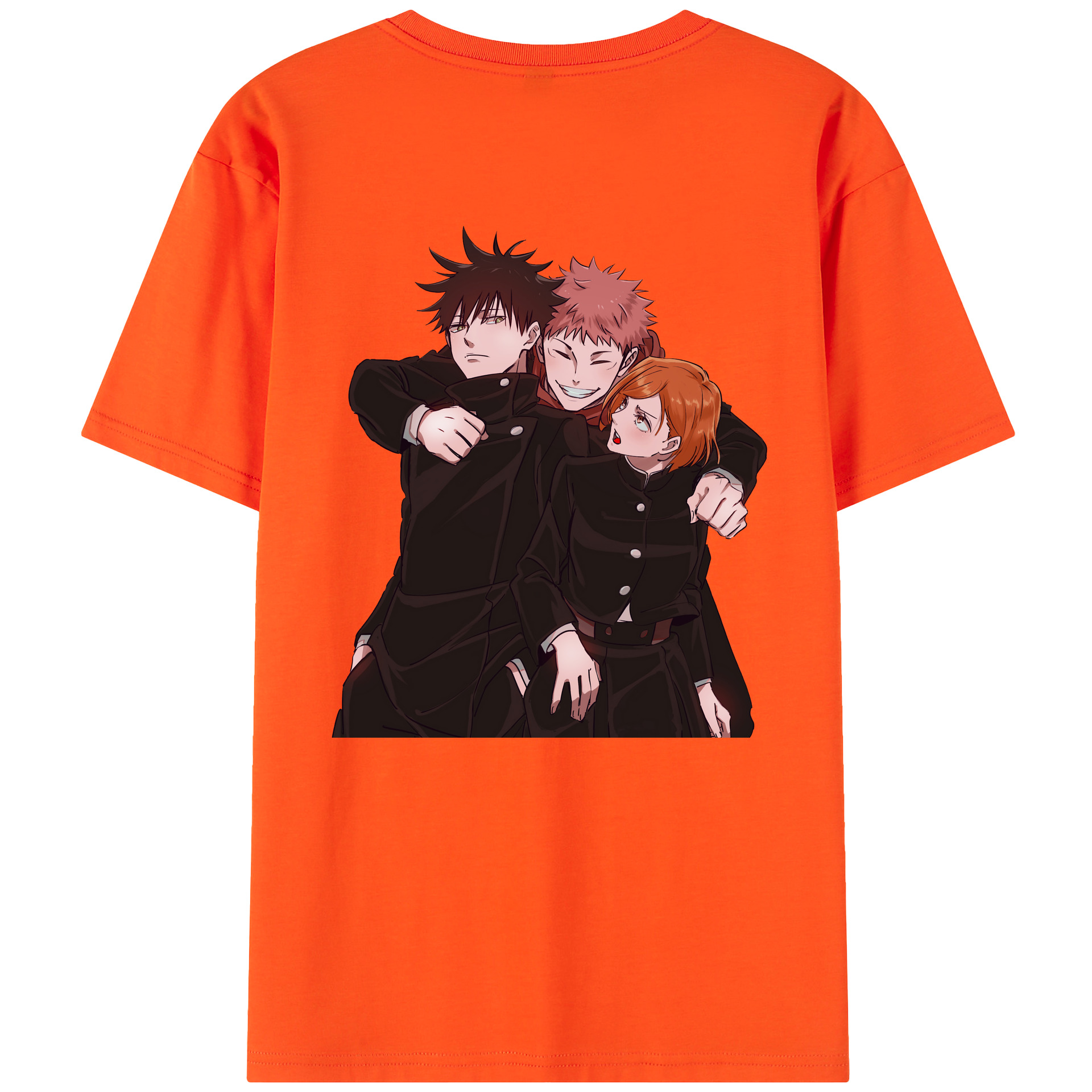 （画像用） 呪術廻戦 Jujutsu Kaisen 綿100％半袖Tシャツ（背面プリント）