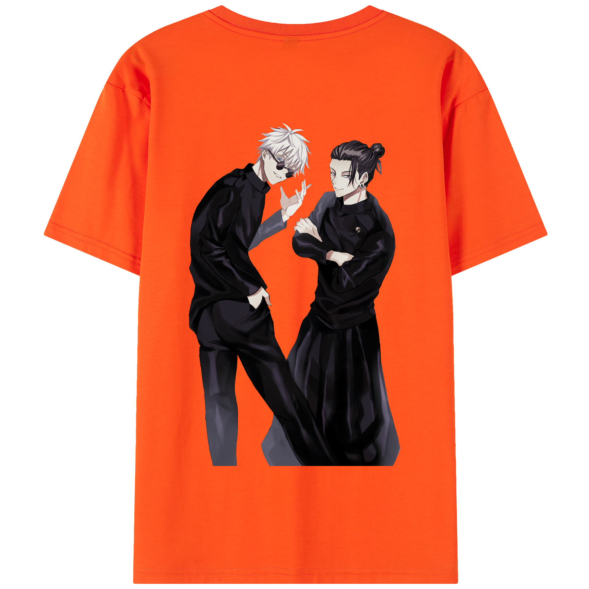 （画像用） 呪術廻戦 Jujutsu Kaisen 綿100％半袖Tシャツ（背面プリント）