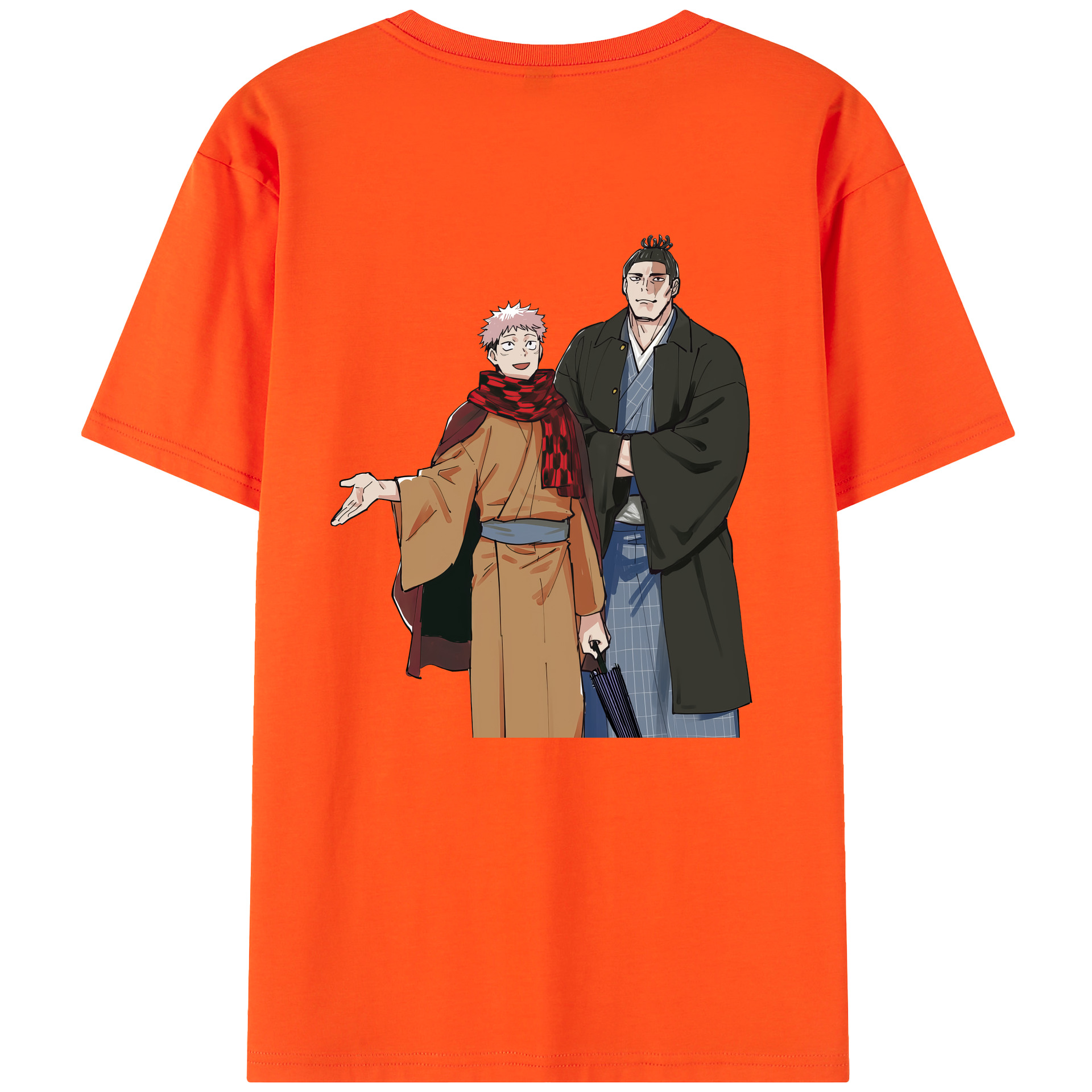 （画像用） 呪術廻戦 Jujutsu Kaisen 綿100％半袖Tシャツ（背面プリント）