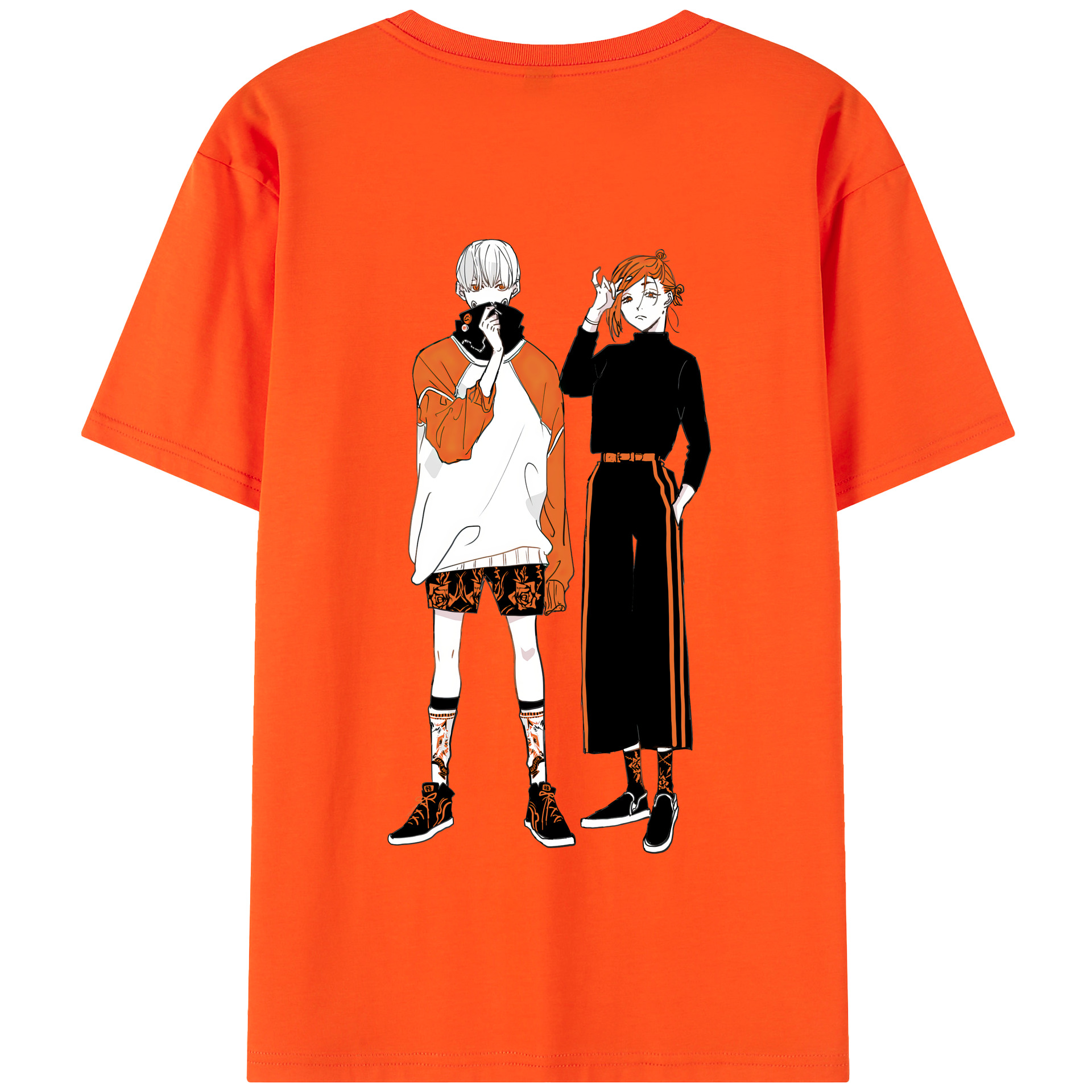 （画像用） 呪術廻戦 Jujutsu Kaisen 綿100％半袖Tシャツ（背面プリント）