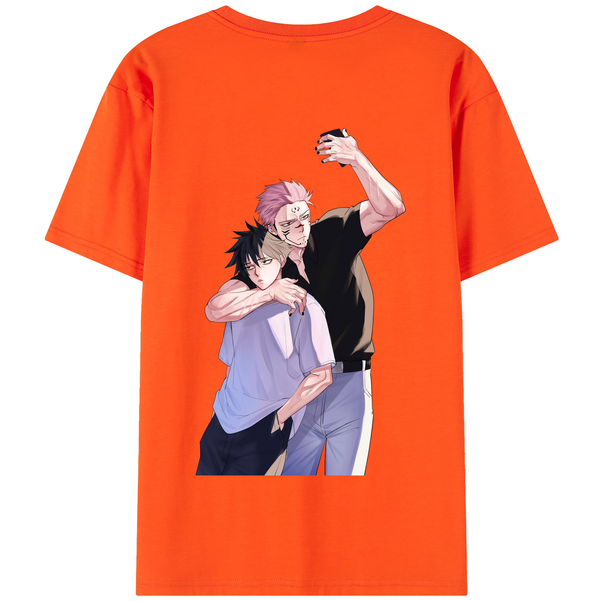 （画像用） 呪術廻戦 Jujutsu Kaisen 綿100％半袖Tシャツ（背面プリント）