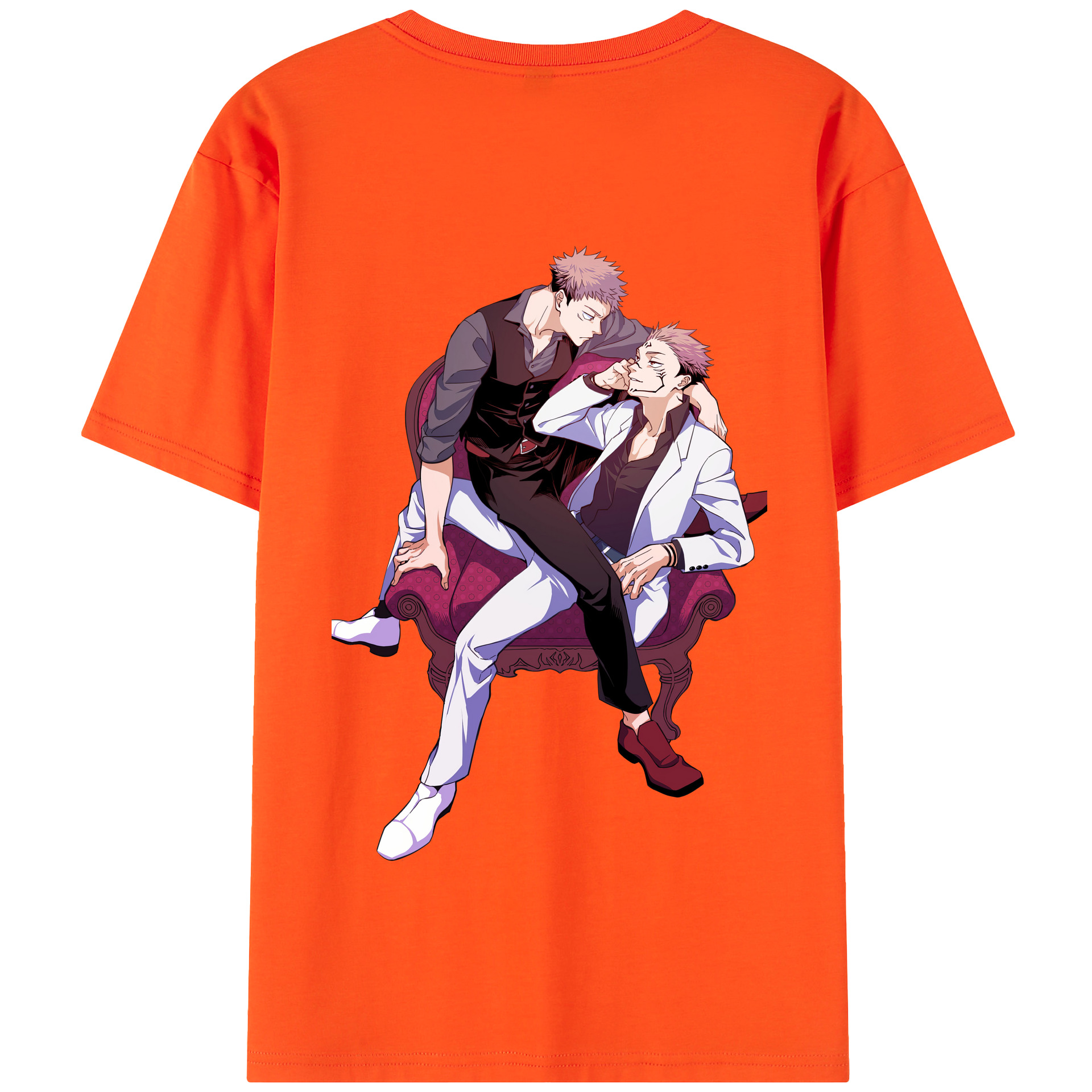 （画像用） 呪術廻戦 Jujutsu Kaisen 綿100％半袖Tシャツ（背面プリント）