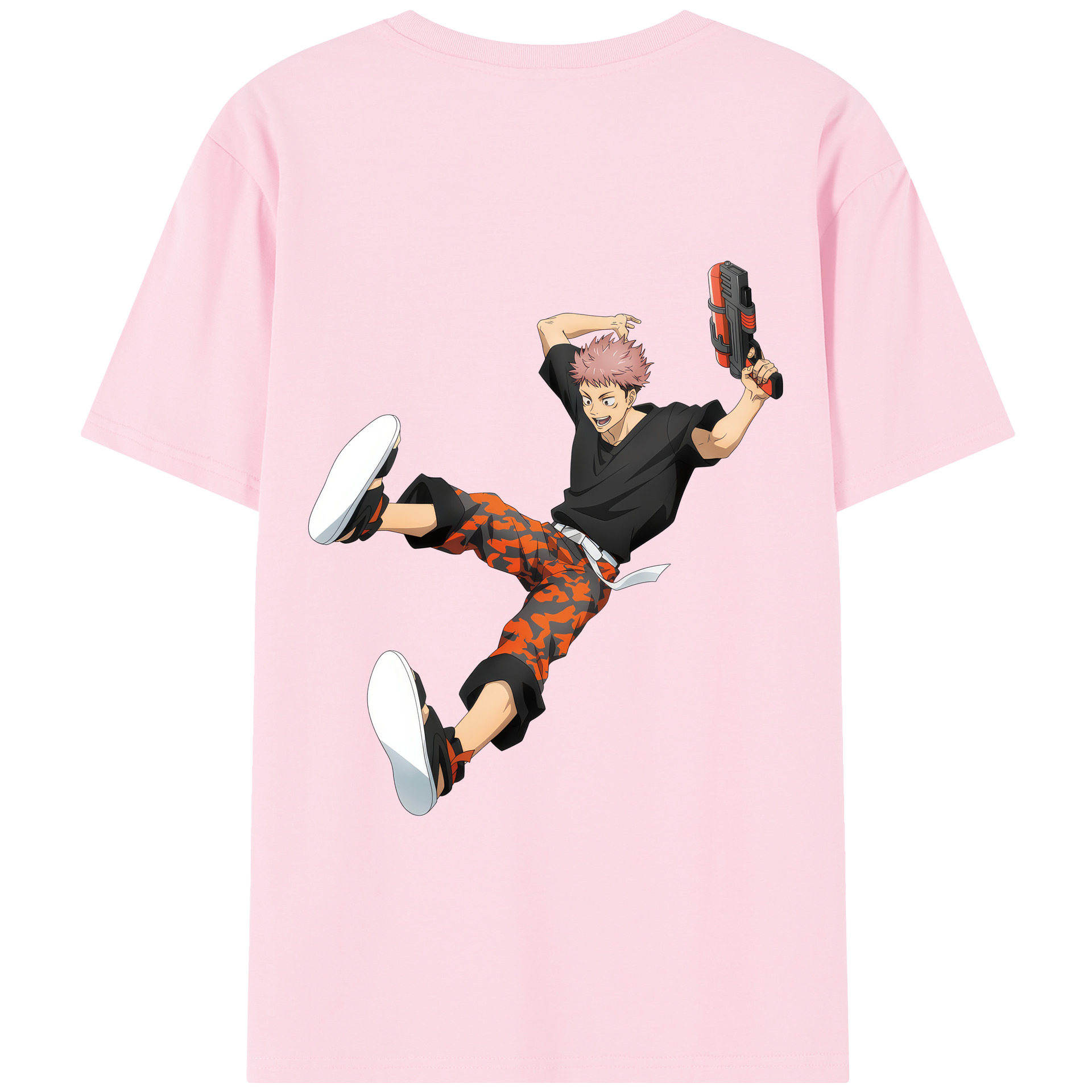 （画像用） 呪術廻戦 Jujutsu Kaisen 綿100％半袖Tシャツ（背面プリント）